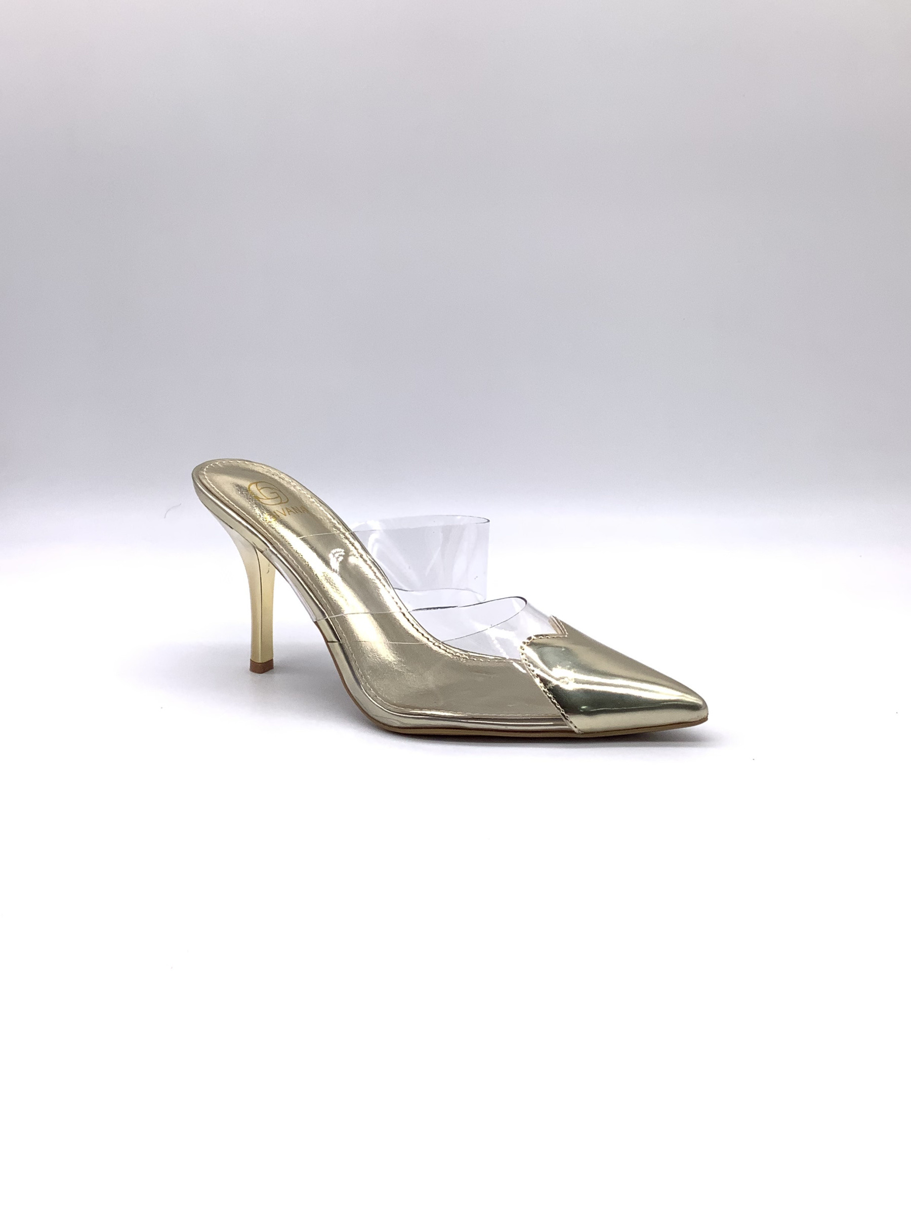 Grossiste AMANDA SHOES - SANDALES MATÉRIAU TRANSPARENT À BOUT POINTU TALON 10 CM