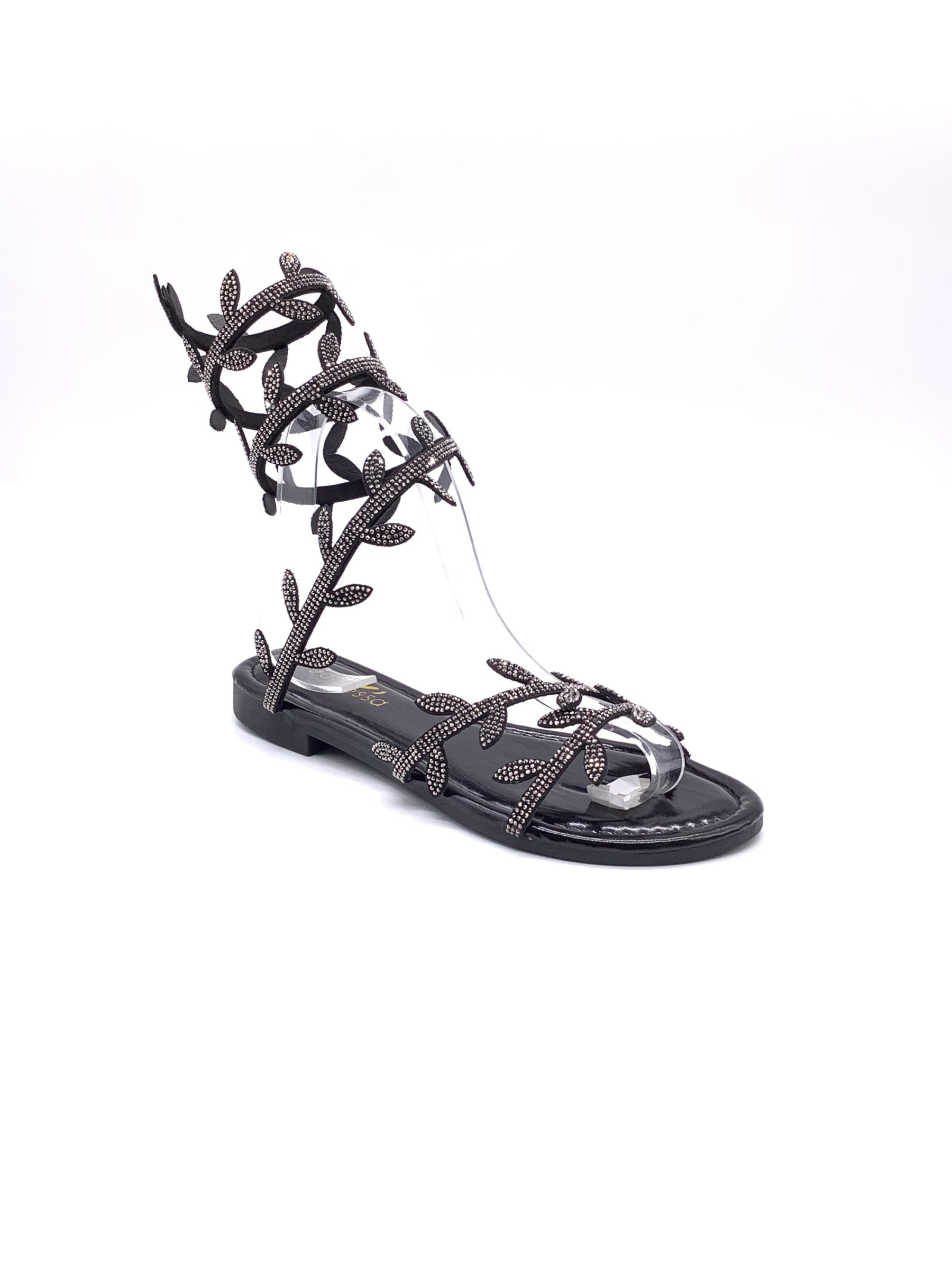 Grossiste AMANDA SHOES - Sandales avec strass