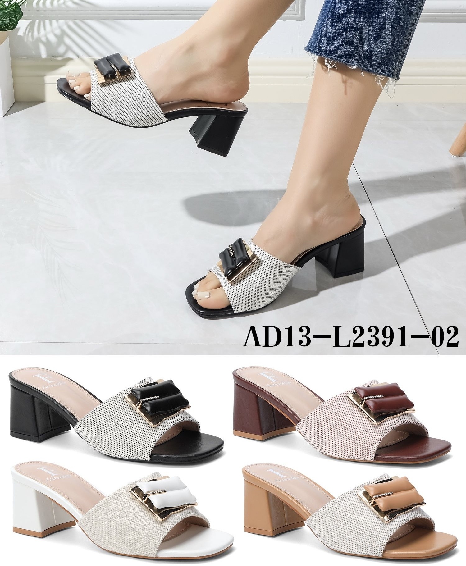 Mayorista AMANDA SHOES - Zapatillas de tacón alto a la moda