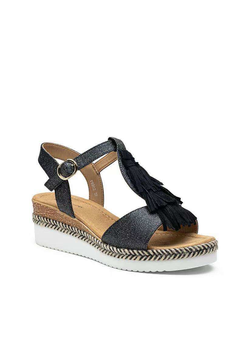 Wholesaler AMANDA SHOES - LIGHTWEIGHT WEDGE SANDAL WITH COMFORTABLE FIT