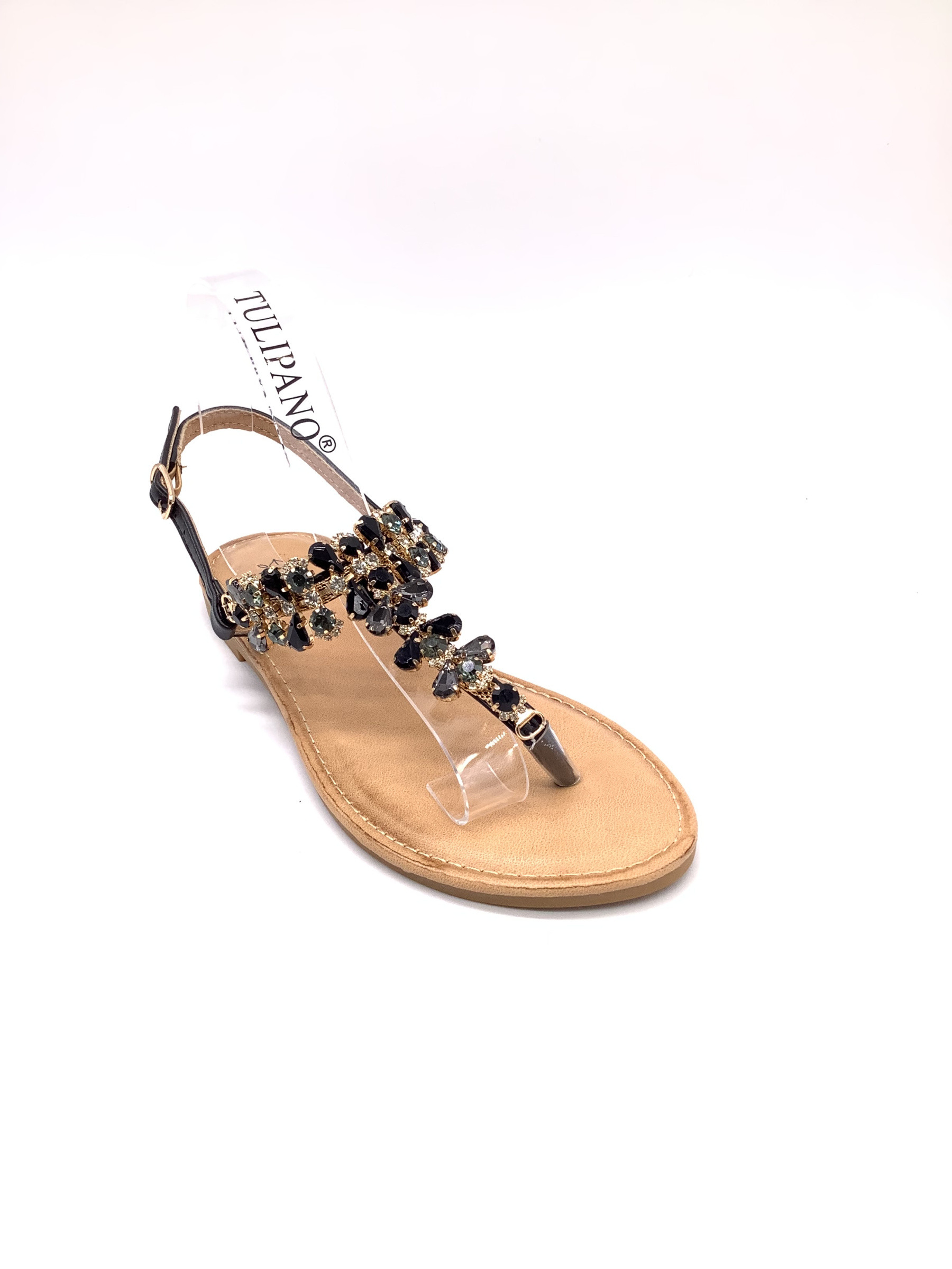 Wholesaler AMANDA SHOES - Trendy rhinestone sandals