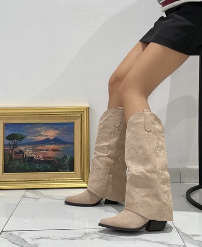 Wholesaler AMANDA SHOES - Boot with cuff Wholesaler AMANDA SHOES - Boot with cuff