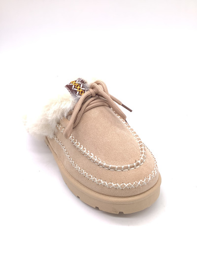 Großhändler AMANDA SHOES - Fellpantoffeln Großhändler AMANDA SHOES - Fellpantoffeln