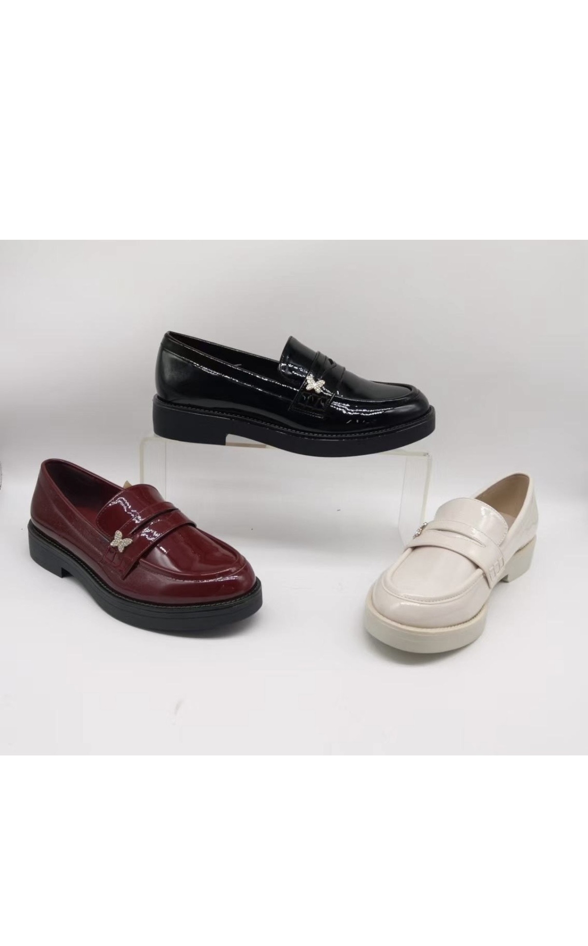 Wholesaler AMANDA SHOES - SHINY LOAFER