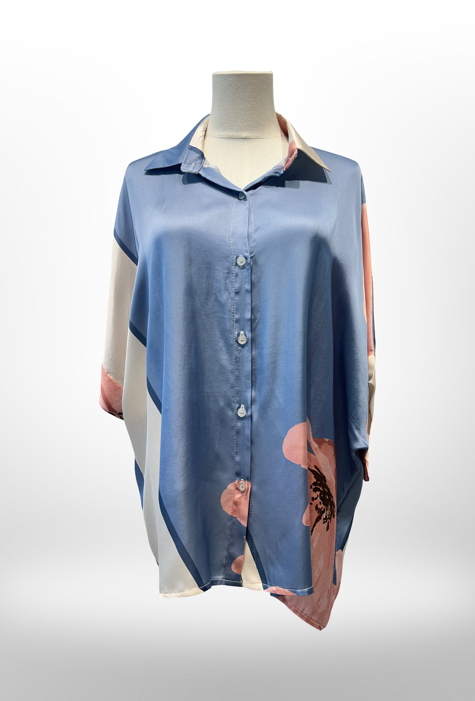 Grossiste AMARIA - Chemise fluide imprimé floral