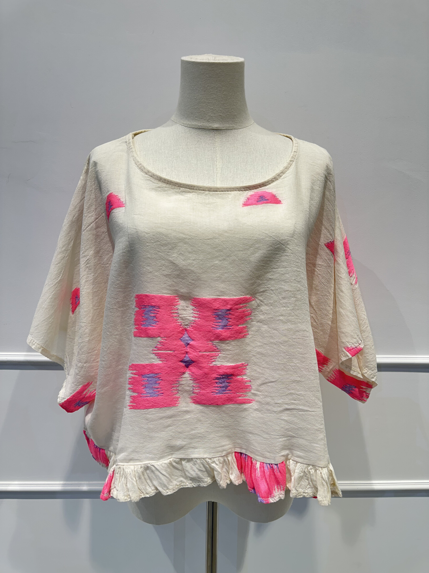 Grossiste AMARIA - Haut Brodé Motifs
