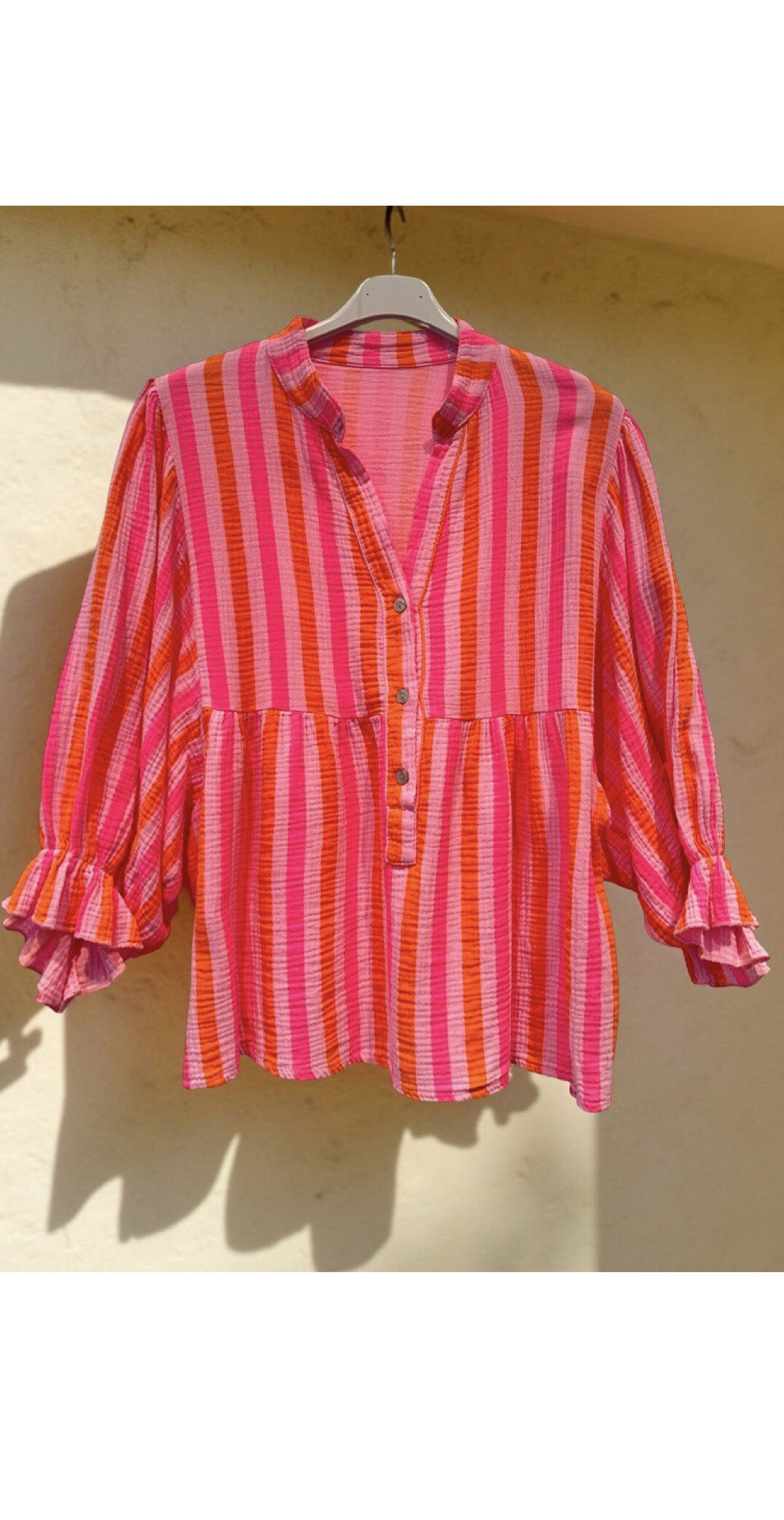 Wholesaler AMARIA - Fluo Cotton colorful shirt