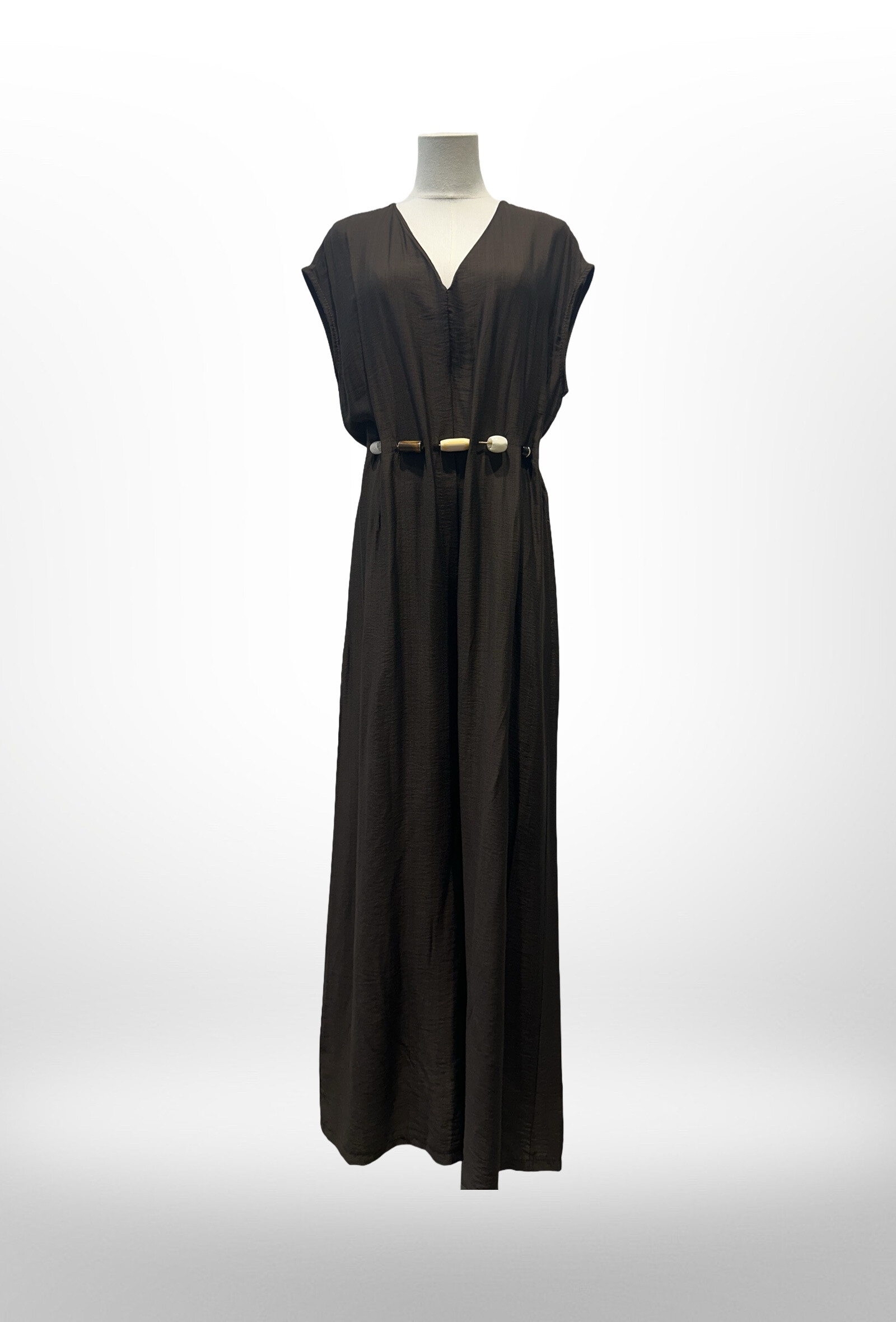 Mayorista AMARIA - Vestido-Mono Largo con Cinturón de Perlas
