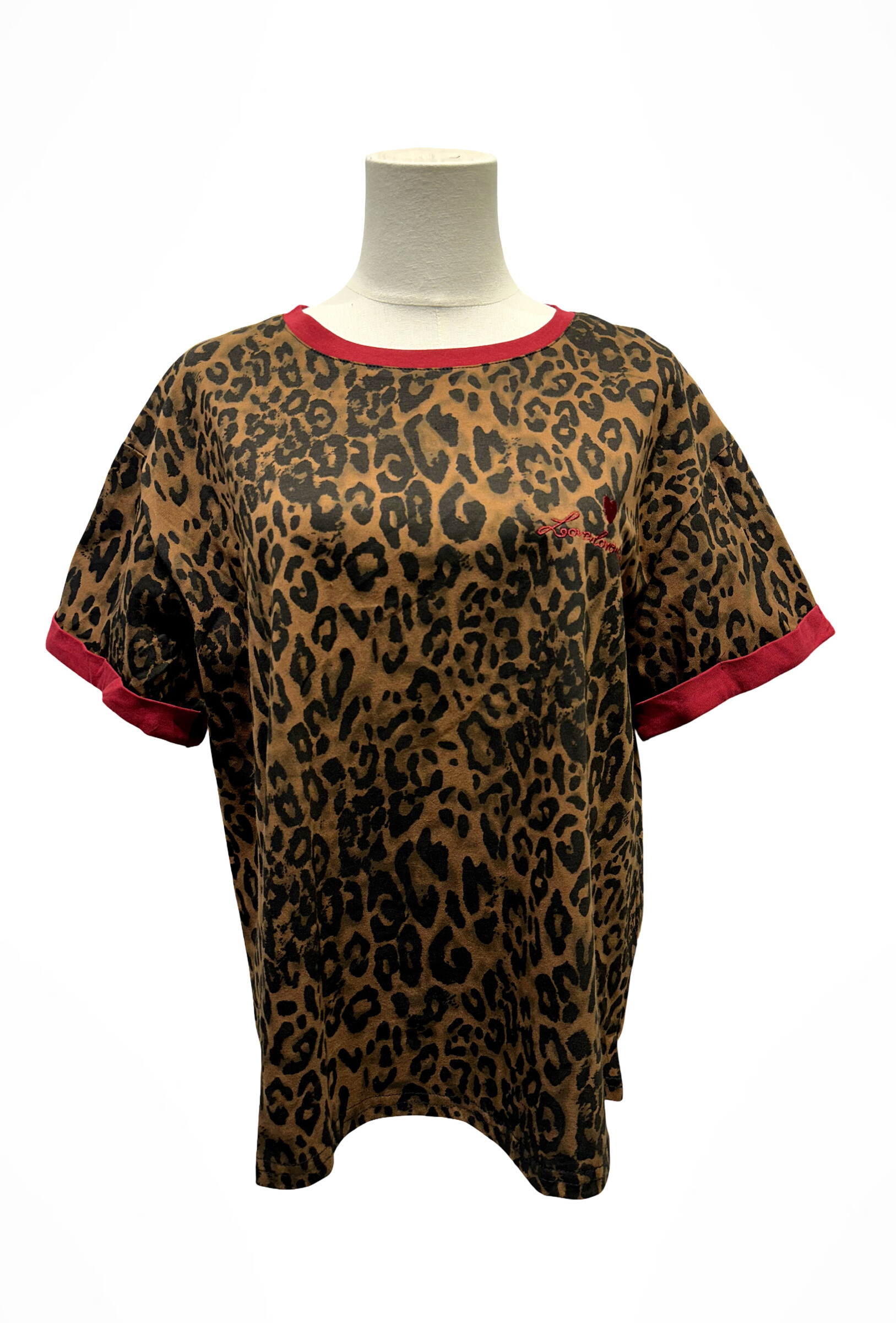 Grossiste AMARIA - T-shirt Léopard Love Revolution