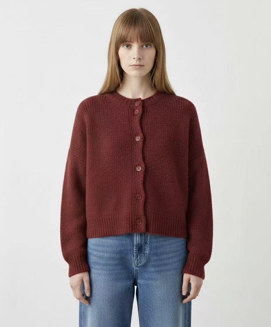 Grossiste Amelé - Cardigan en maille avec boutons