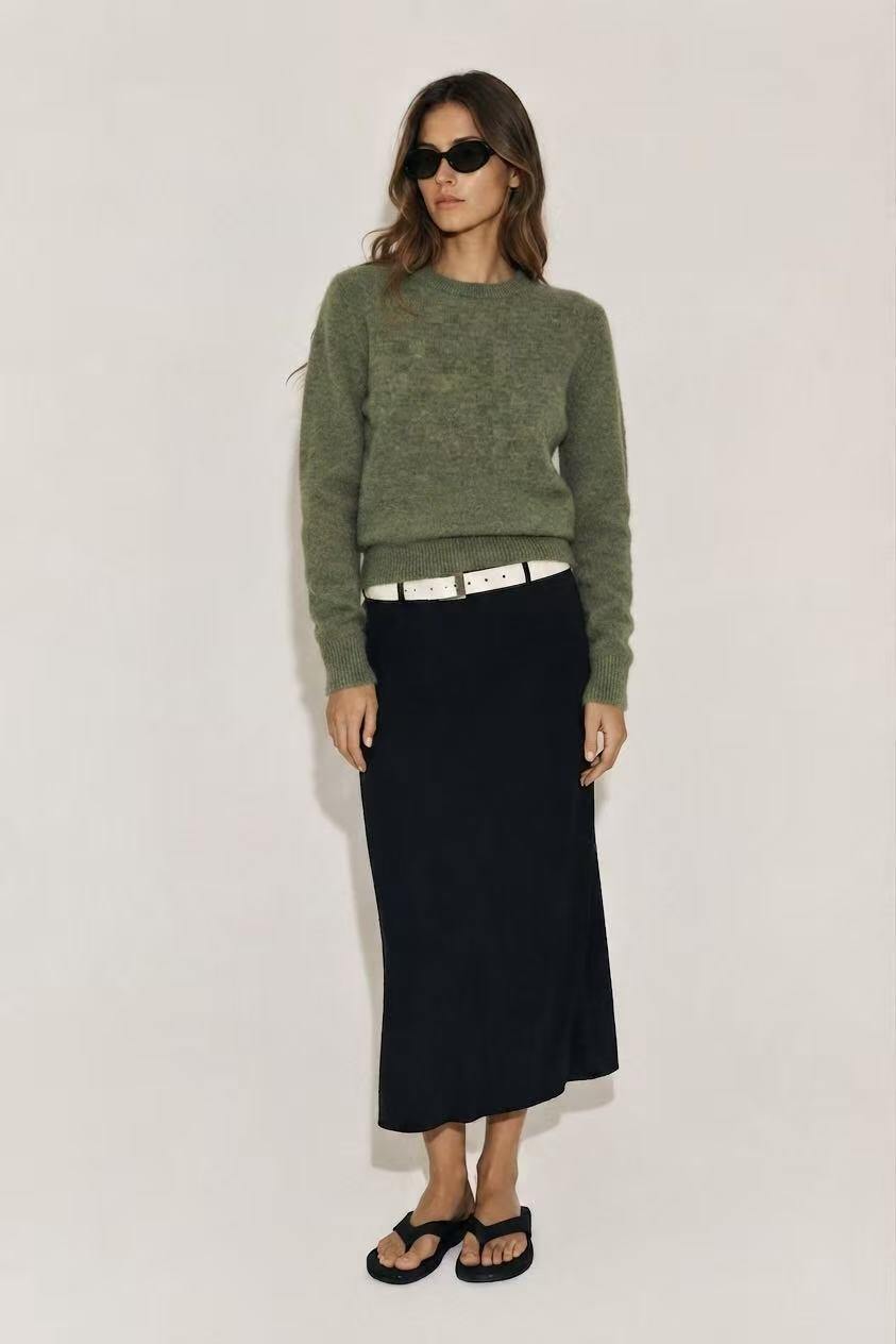 Wholesaler Amelé - Crew neck sweater in soft knit