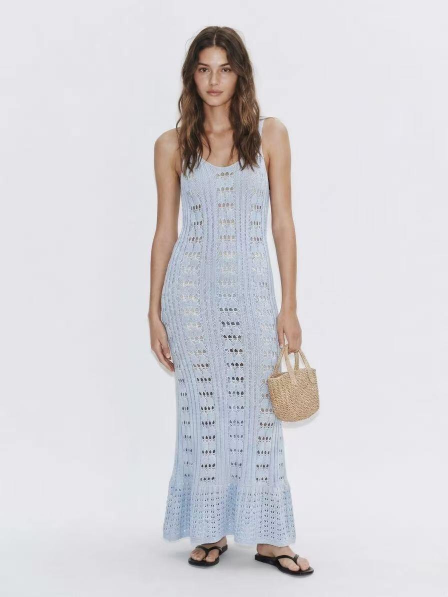 Wholesaler Amelé - Long Crochet Dress