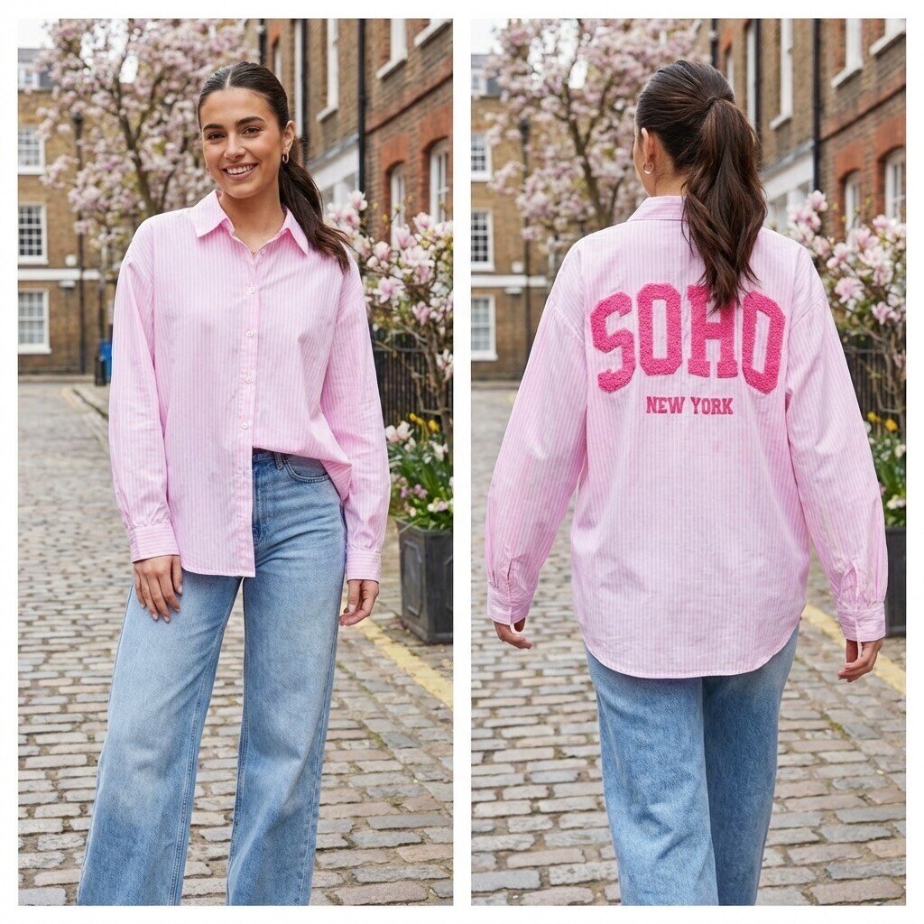 Grossiste Amy&Clo - Chemise Oversize SOHO