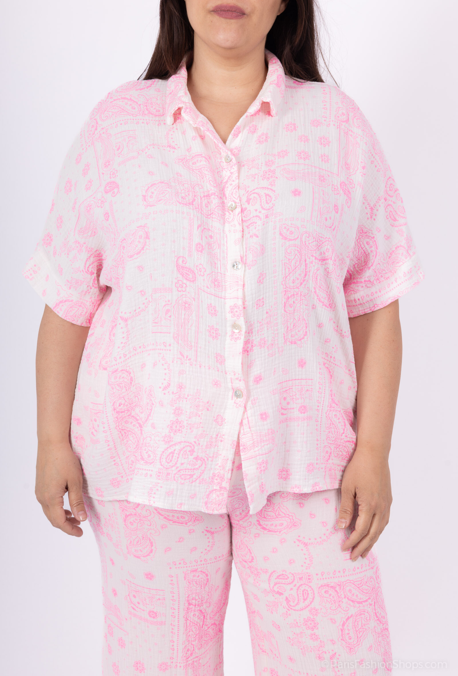 Mayorista Amy&Clo - Más camisa impresa de pañales de tamaño