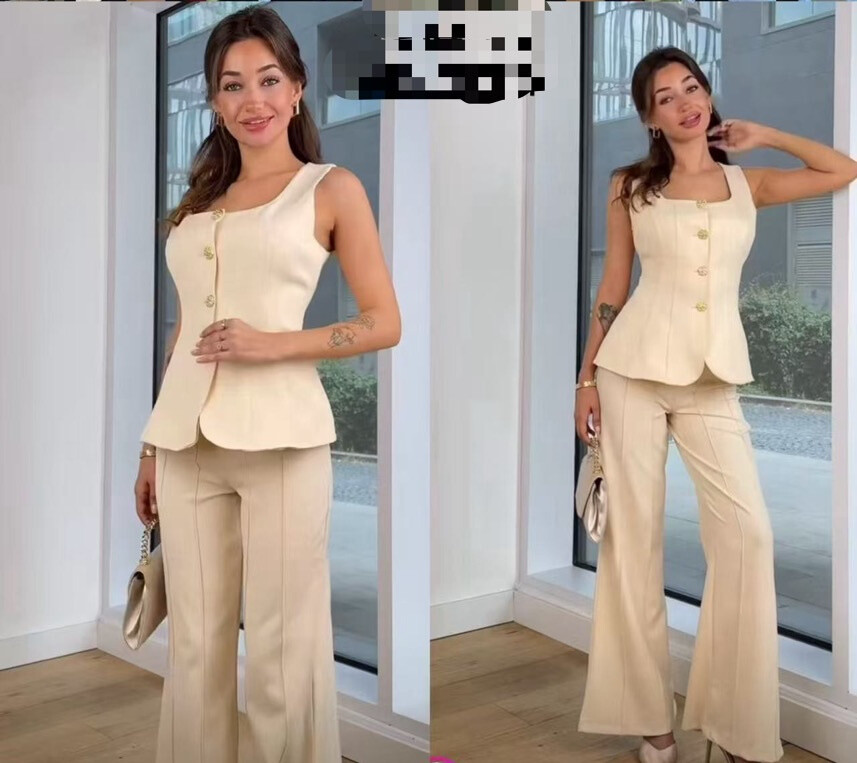 Grossiste Amy&Clo - Ensemble Gilet et Pantalon Stretch