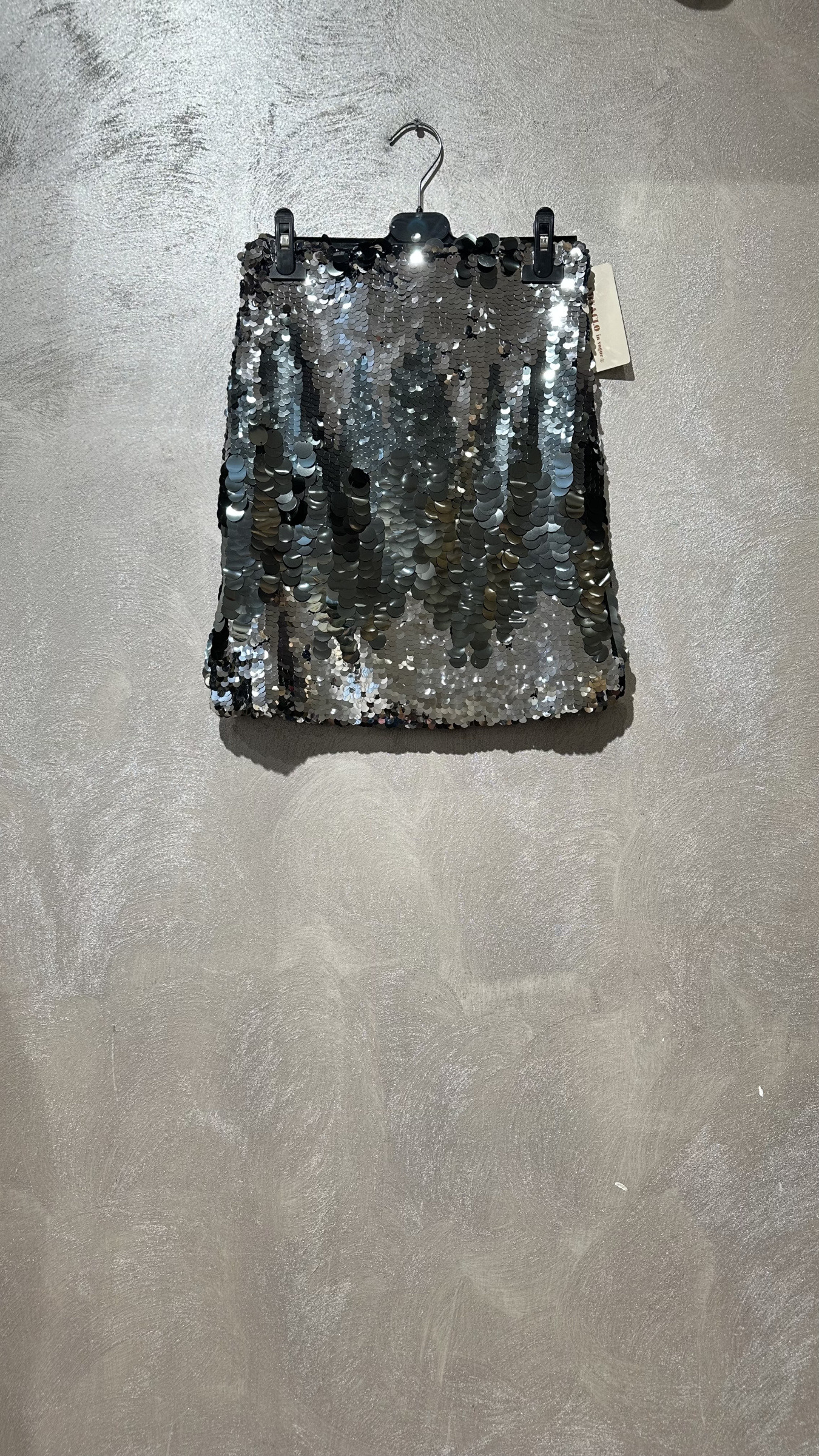 Wholesaler Amy&Clo - Two-Tone Sequin Skirt