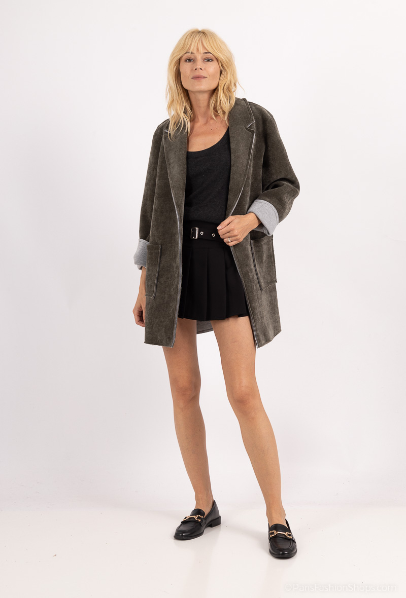 Wholesaler Amy&Clo - Corduroy coat