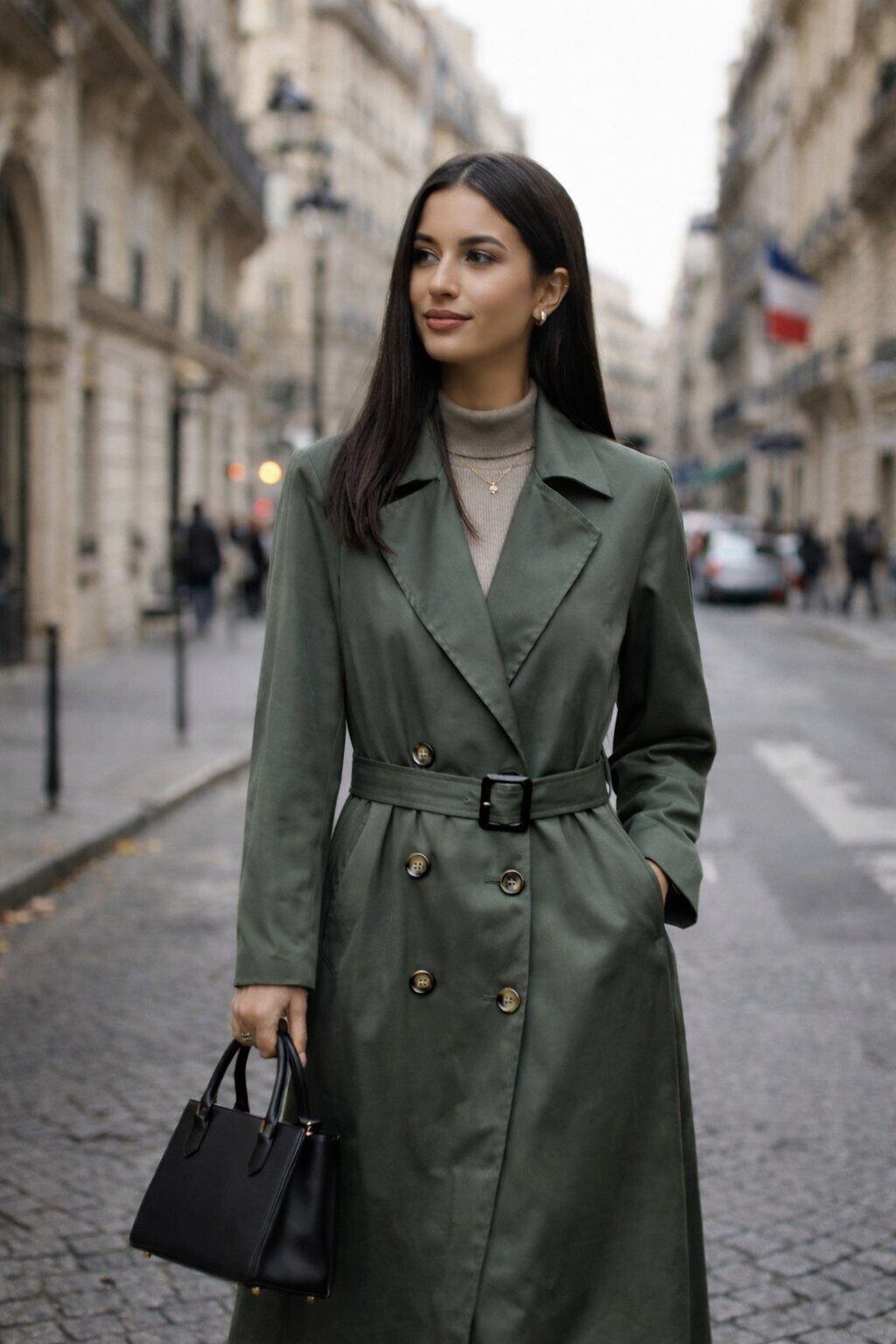 Grossiste Amy&Clo - Trench long en coton