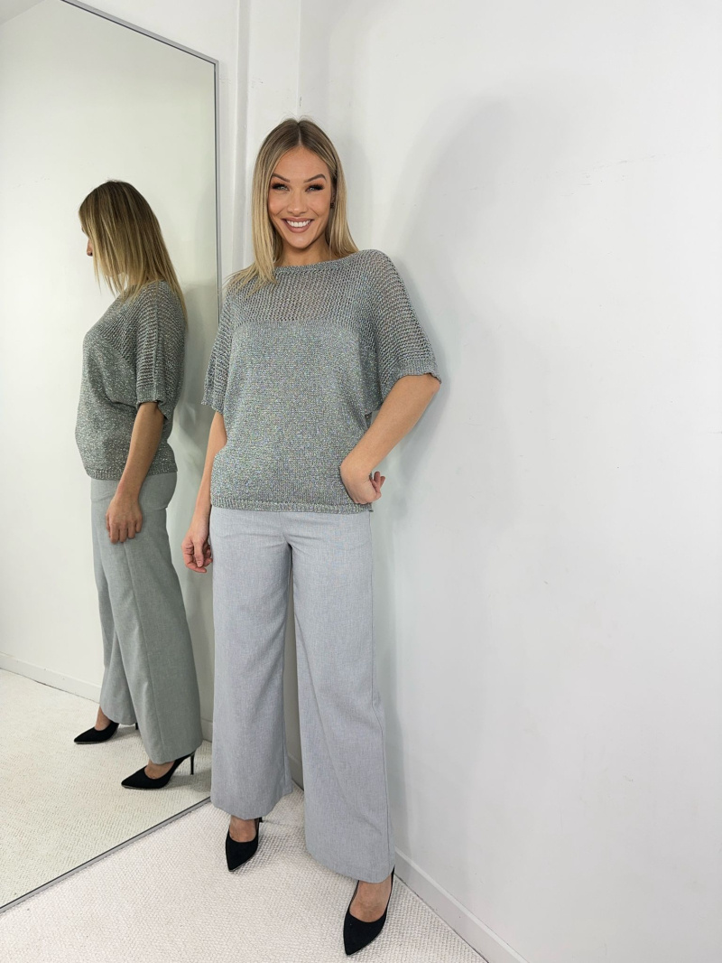 Grossiste Amy&Clo - Pantalon effet lin