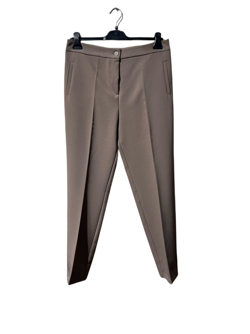 Wholesaler Amy&Clo - Plus size slim fit pants with elastic