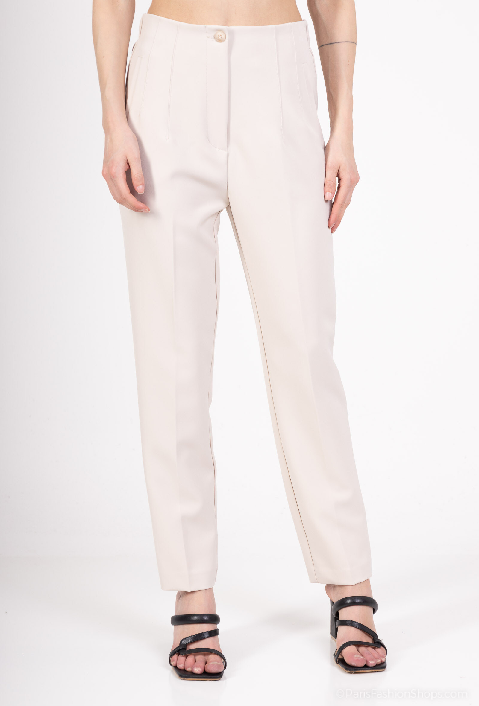 Grossiste Amy&Clo - Pantalon classique coupe slim avec élastique