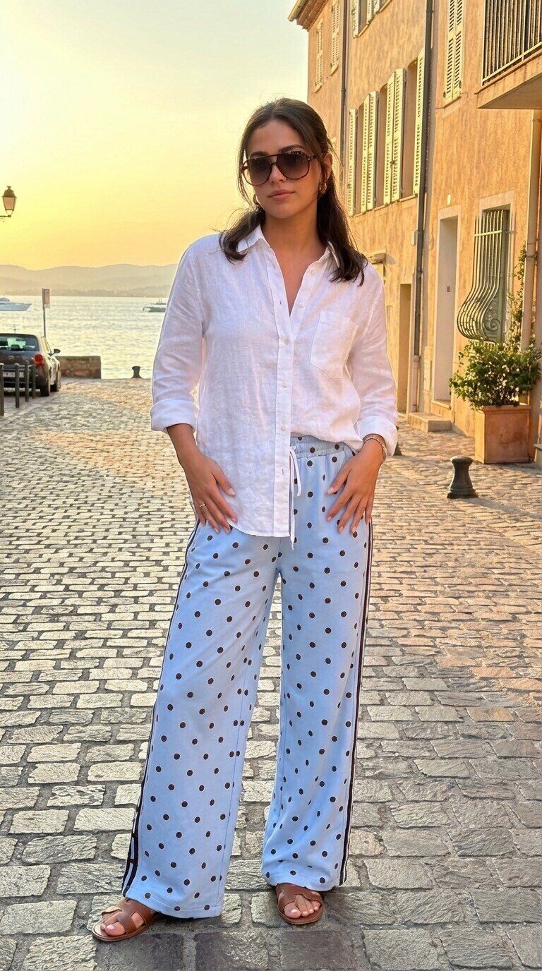 Grossista Amy&Clo - Pantaloni a pois