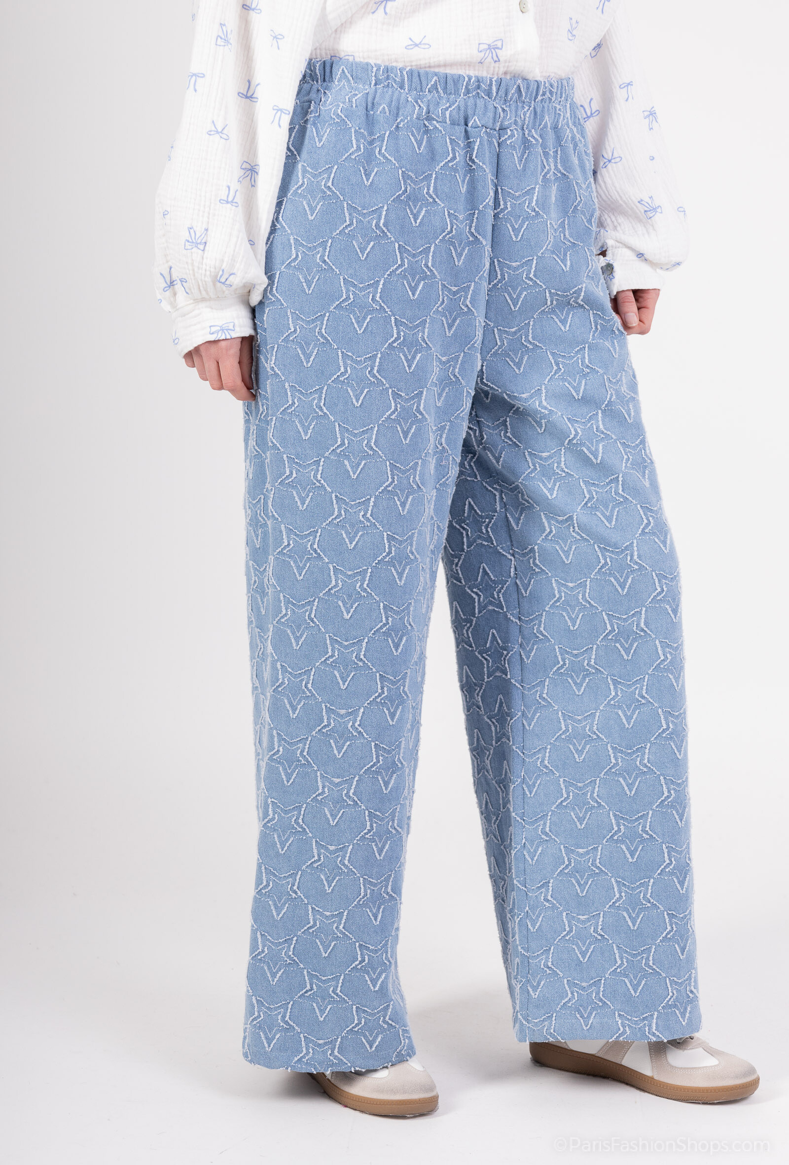 Wholesaler Amy&Clo - Flared denim pants