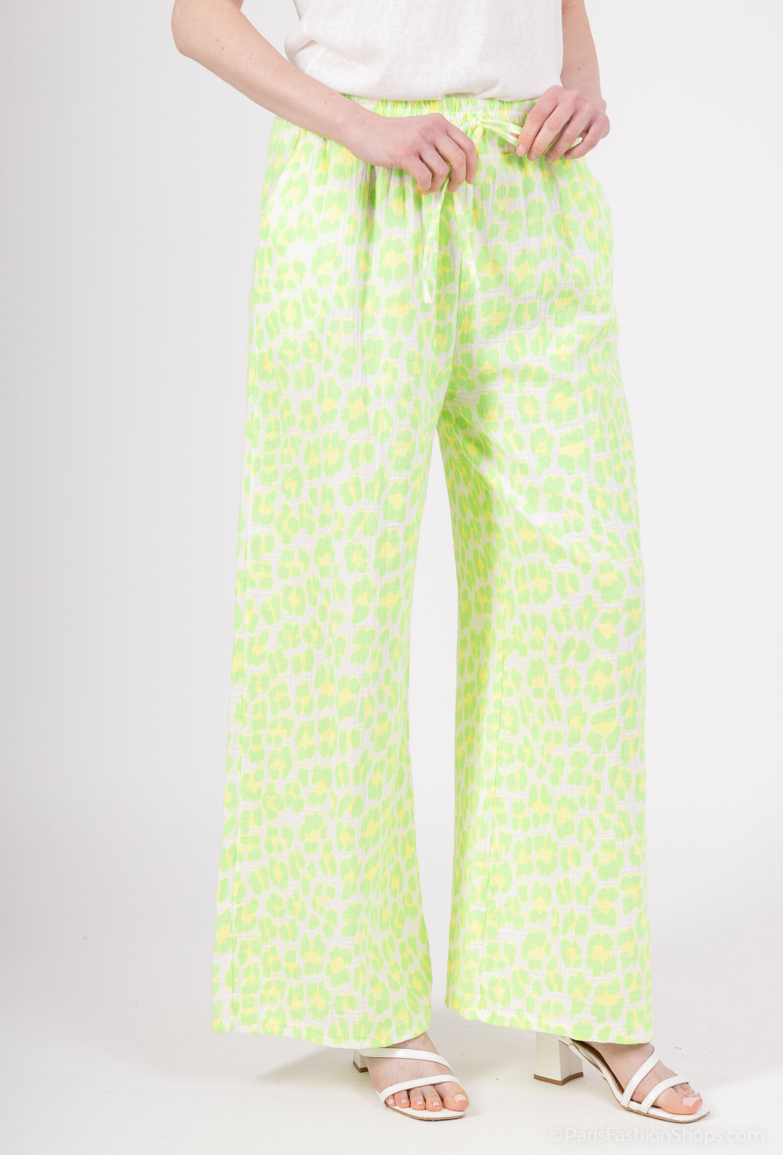 Wholesaler Amy&Clo - Printed elastic pants