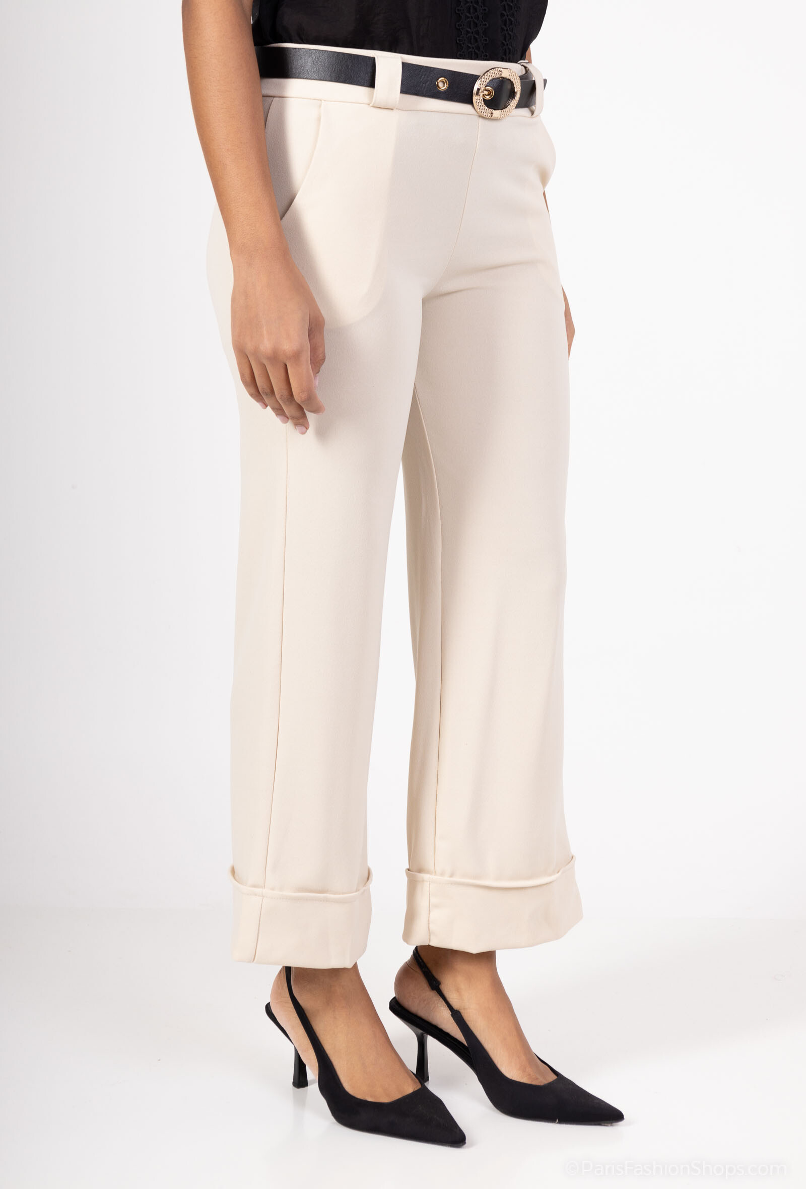 Wholesaler Amy&Clo - Short scuba stretch pants