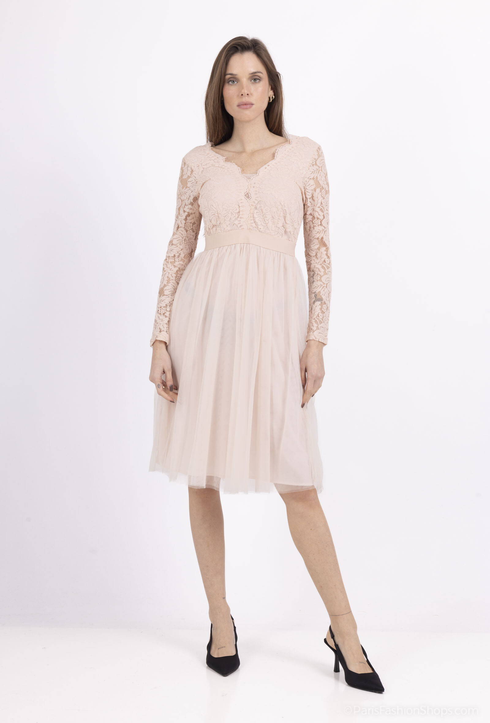 Grossiste Amy&Clo - Robe en dentelle