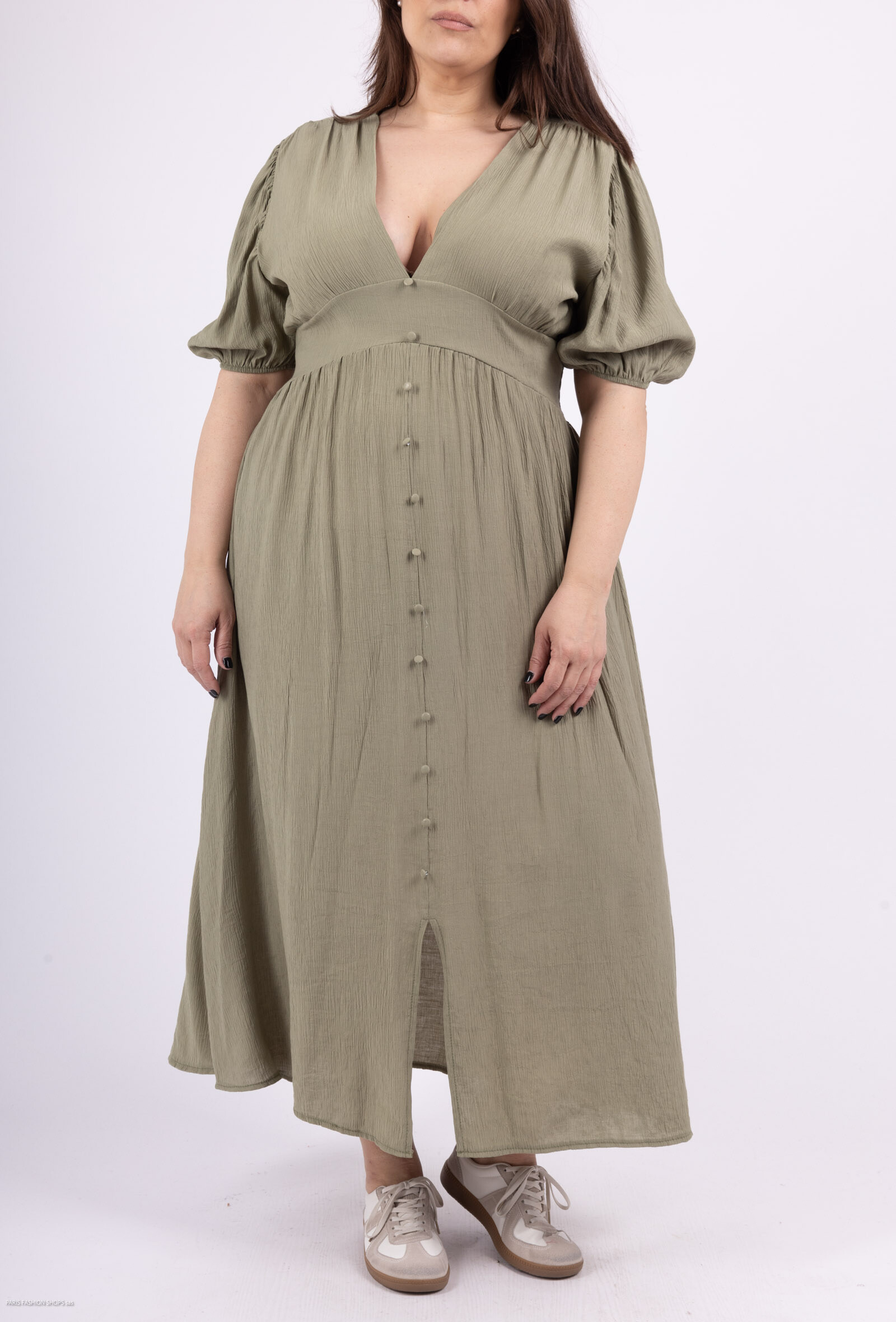 Wholesaler Amy&Clo - More Size Fluid Cache Co-Coeur dress