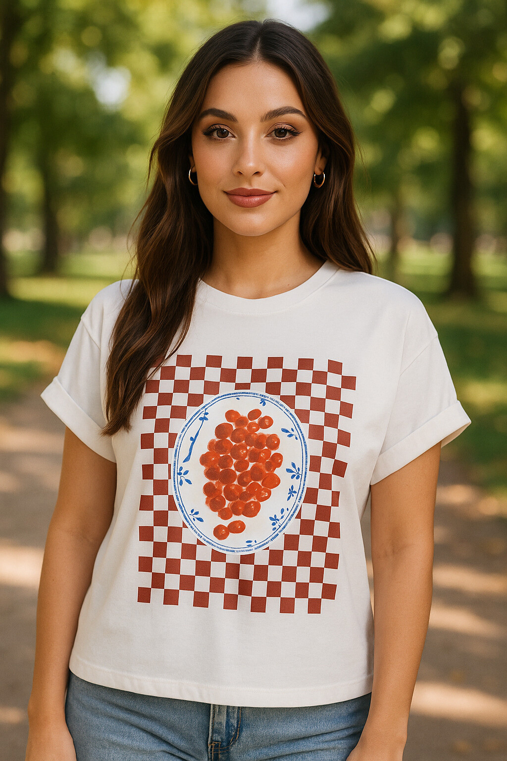 Grossiste Amy&Clo - T-shirt Imprimé Cherry