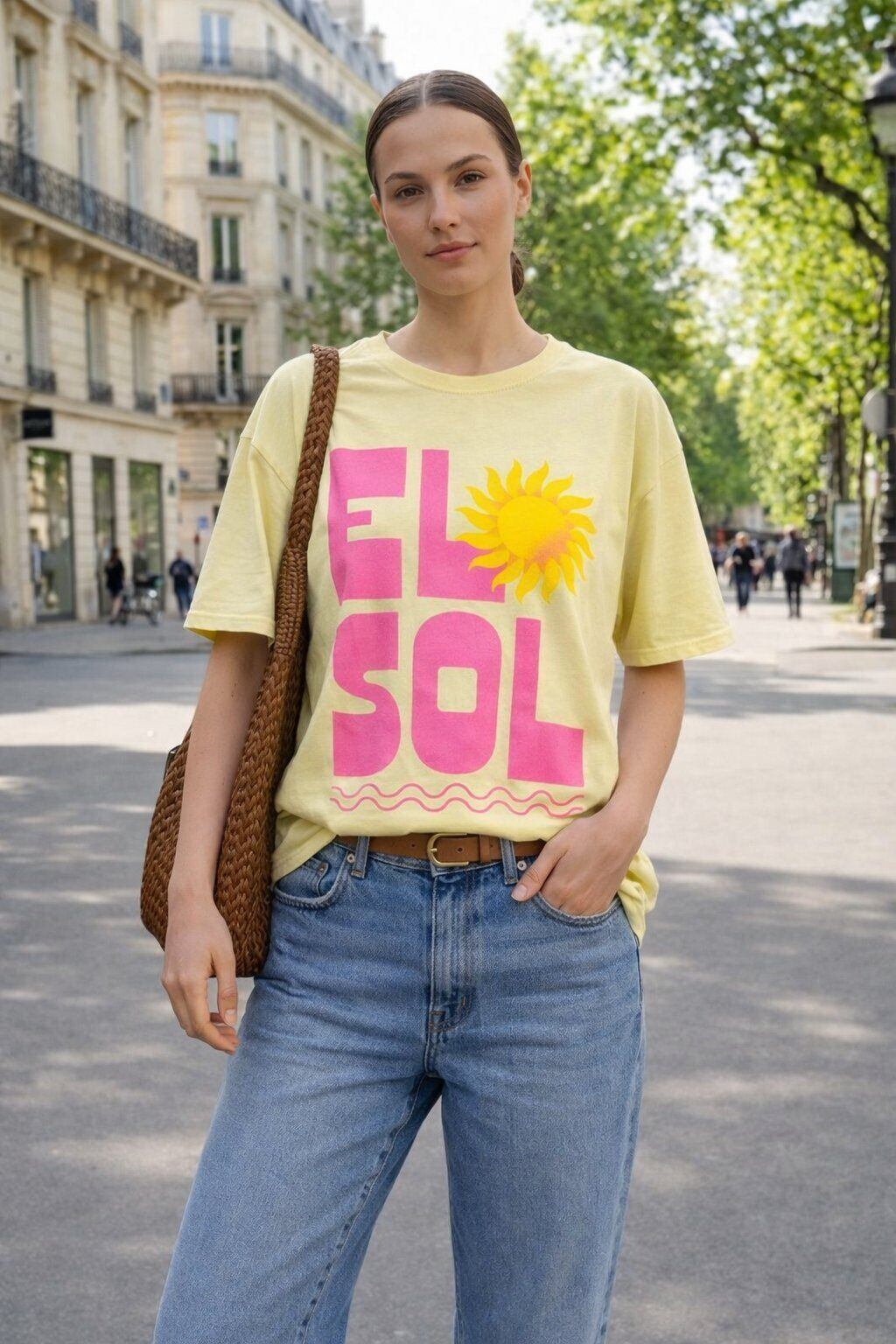 Grossista Amy&Clo - T-shirt Oversize EL SOL