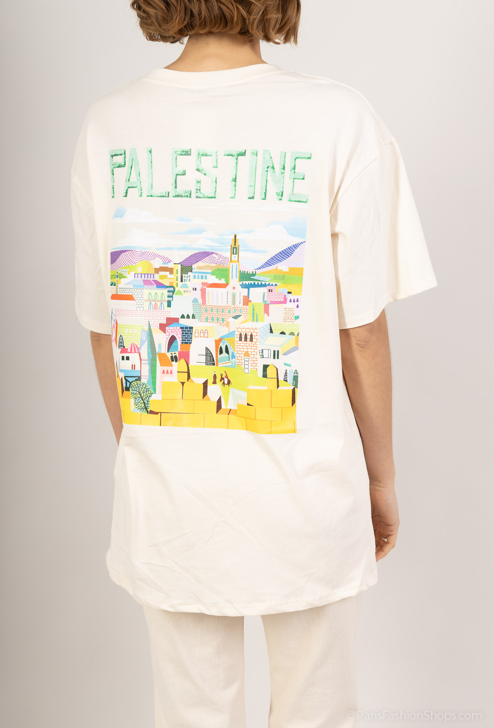 Grossiste Amy&Clo - T-Shirt Palestine Équitable