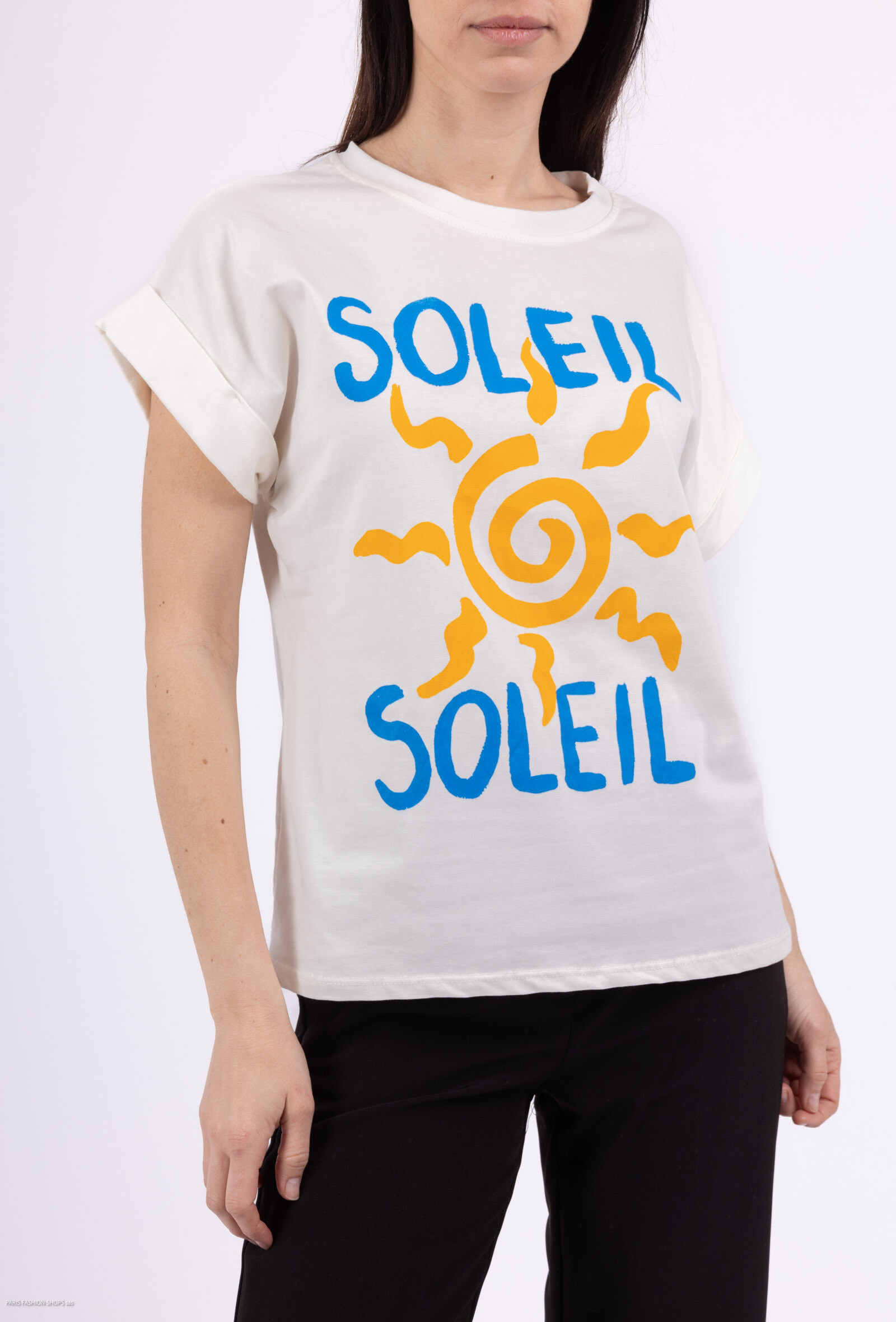 Wholesaler Amy&Clo - Solar pattern t-shirt