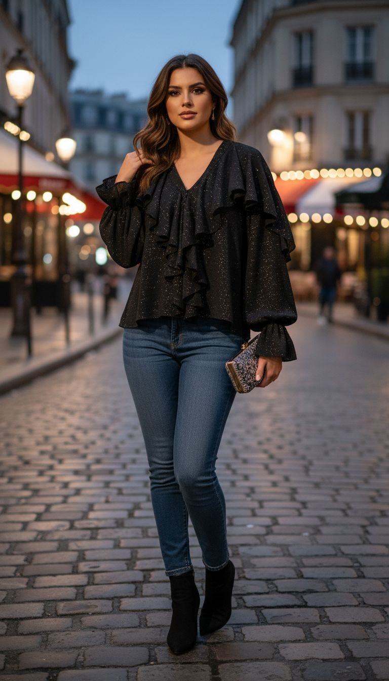 Wholesaler Amy&Clo - Radiant Fringe Blouse