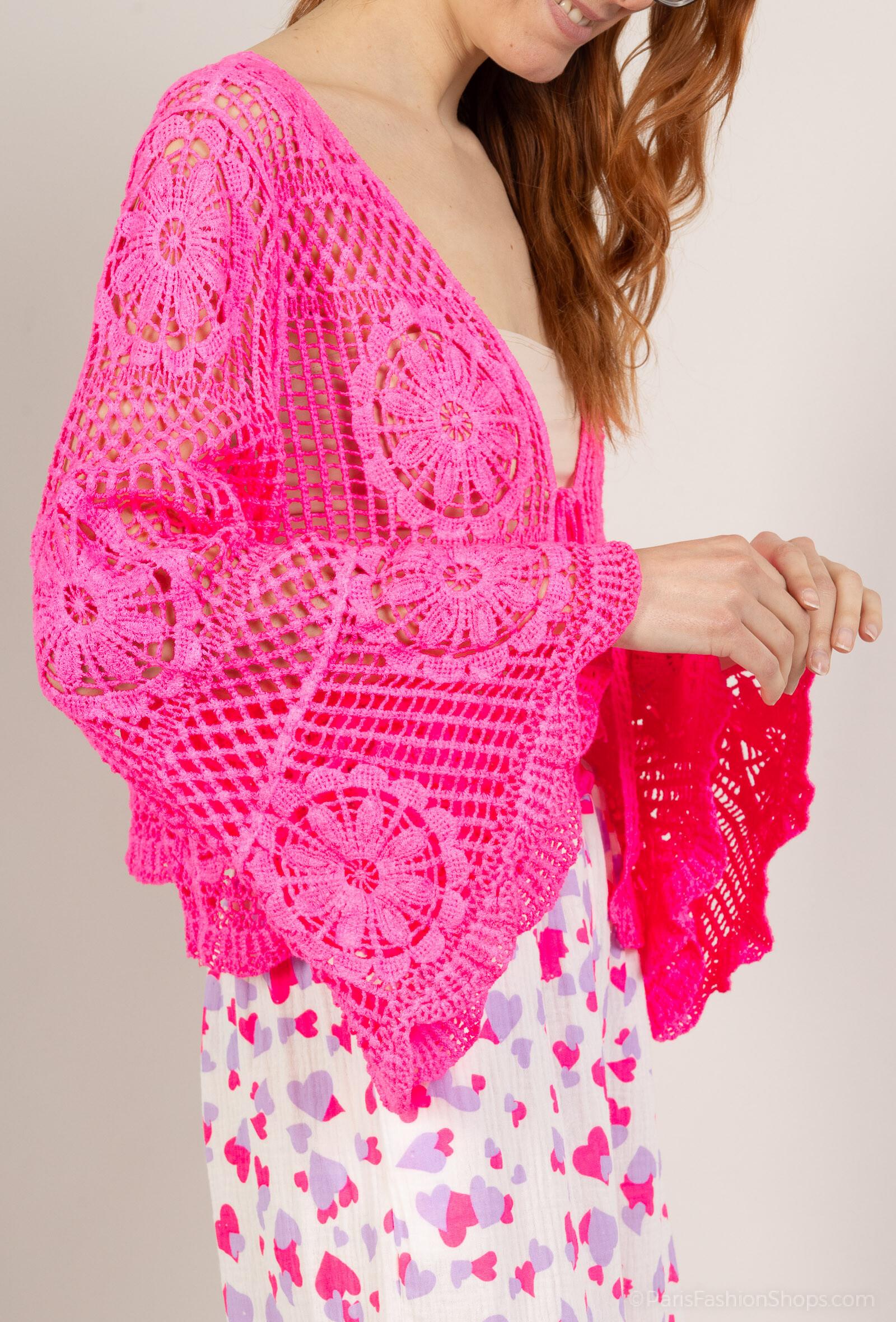 Wholesaler Amy&Clo - Elegant crochet top