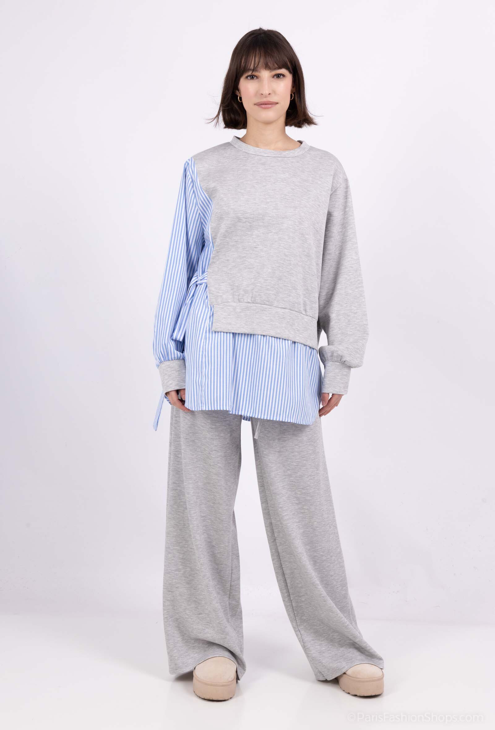 Grossiste Amy&Clo - Sweat à manches longues