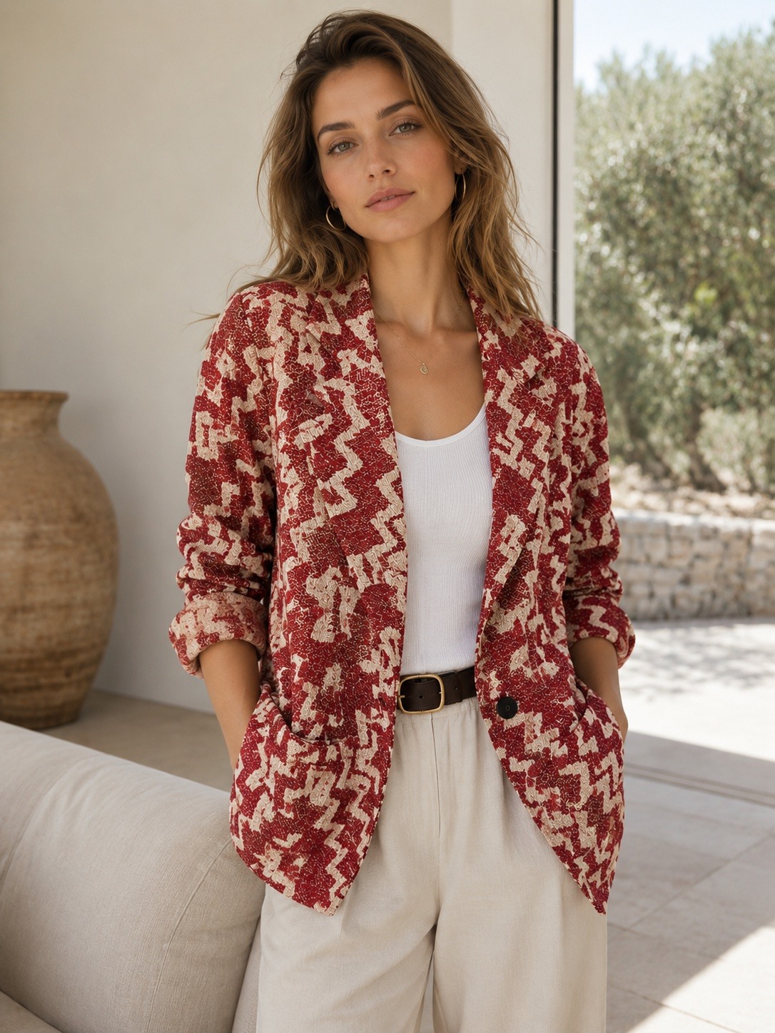 Grossiste AMY FASHION - Blazer in tessuto