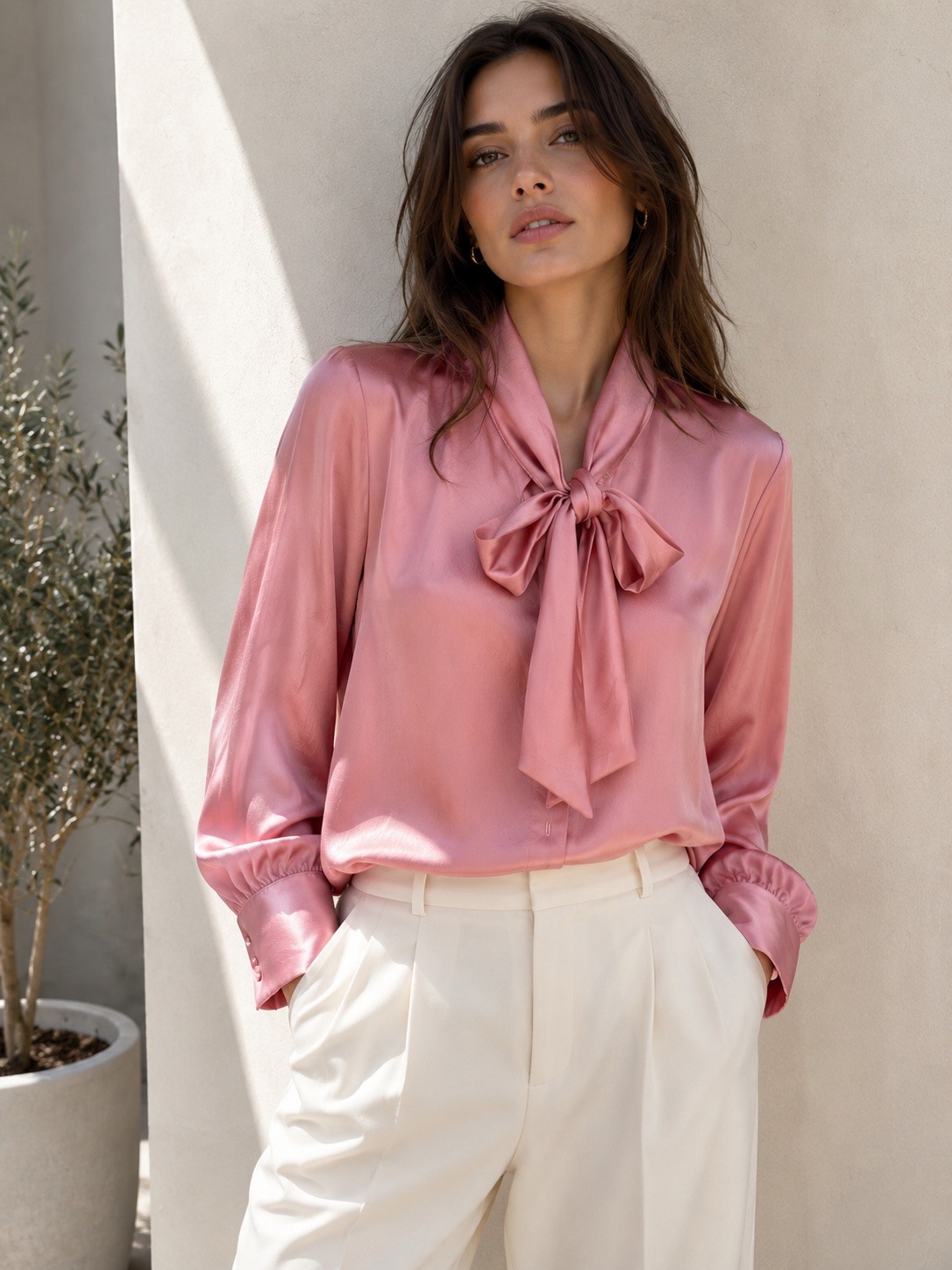 Grossiste AMY FASHION - Camicia in raso