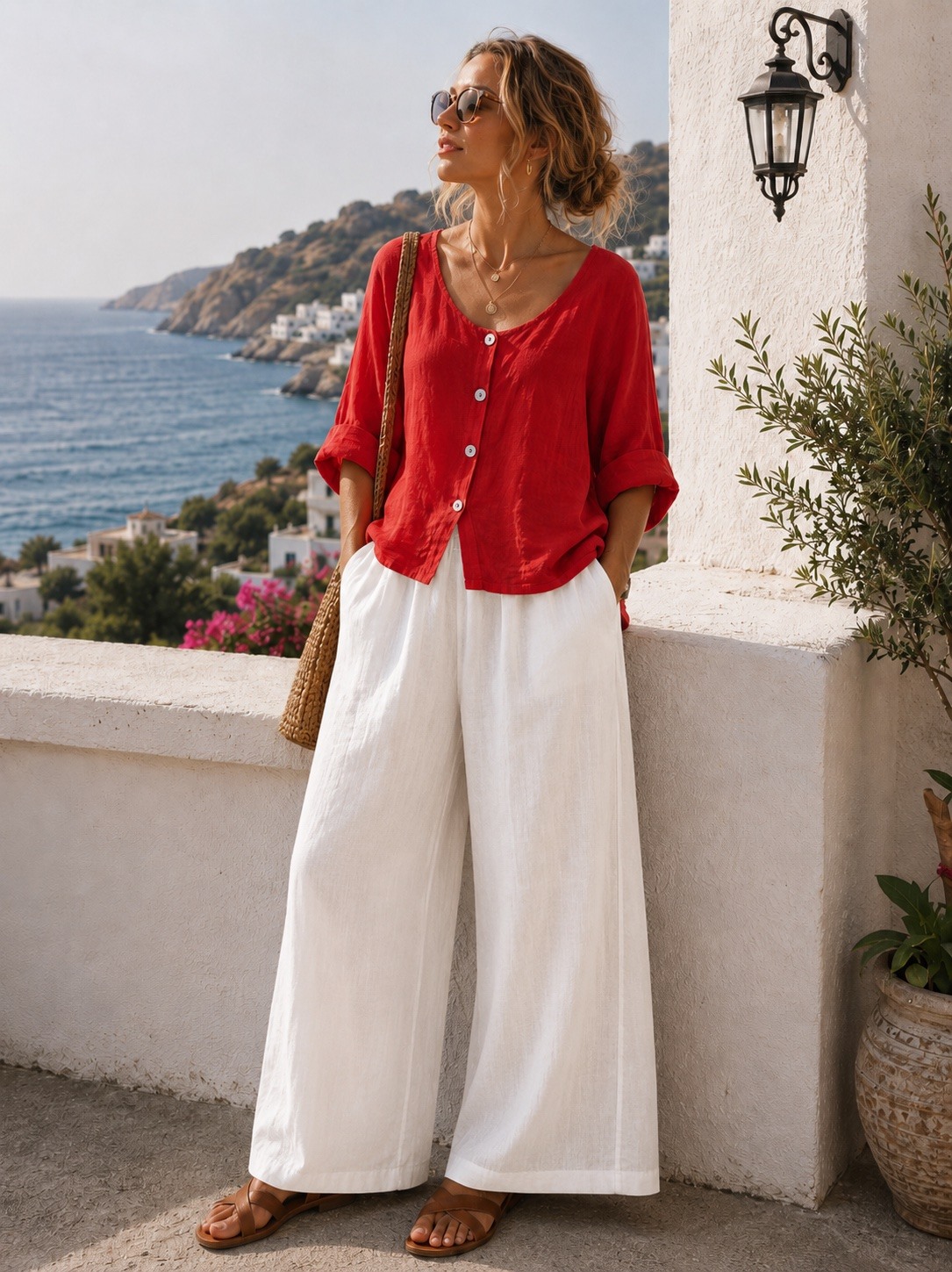 Wholesaler AMY FASHION - Camicia lino