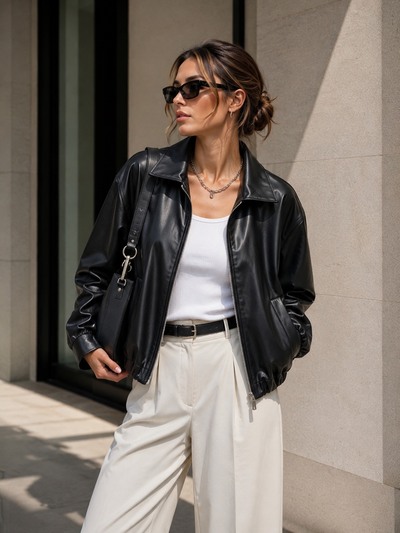 Grossista AMY FASHION - Giacca bomber Grossista AMY FASHION - Giacca bomber