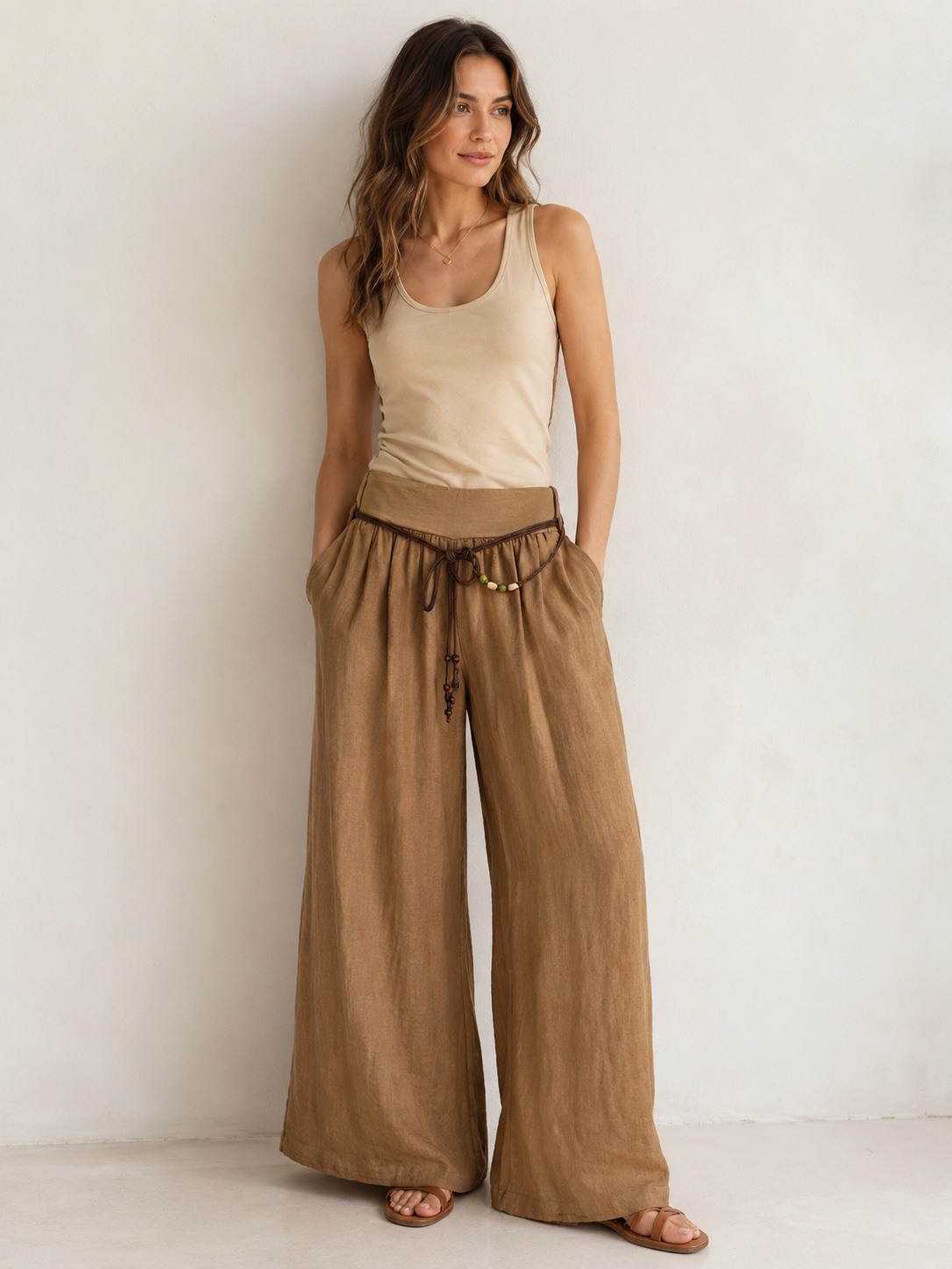 Mayorista AMY FASHION - PANTALONES DE LINO
