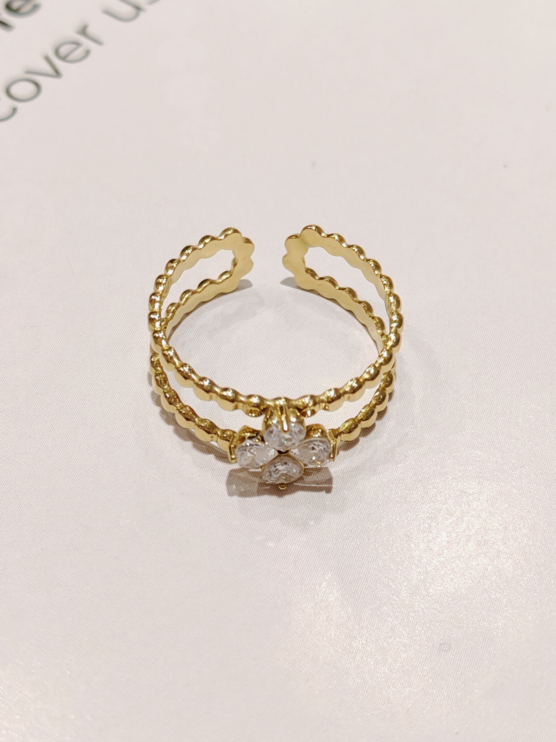 Wholesaler An'gel - Adjustable stainless steel ring
