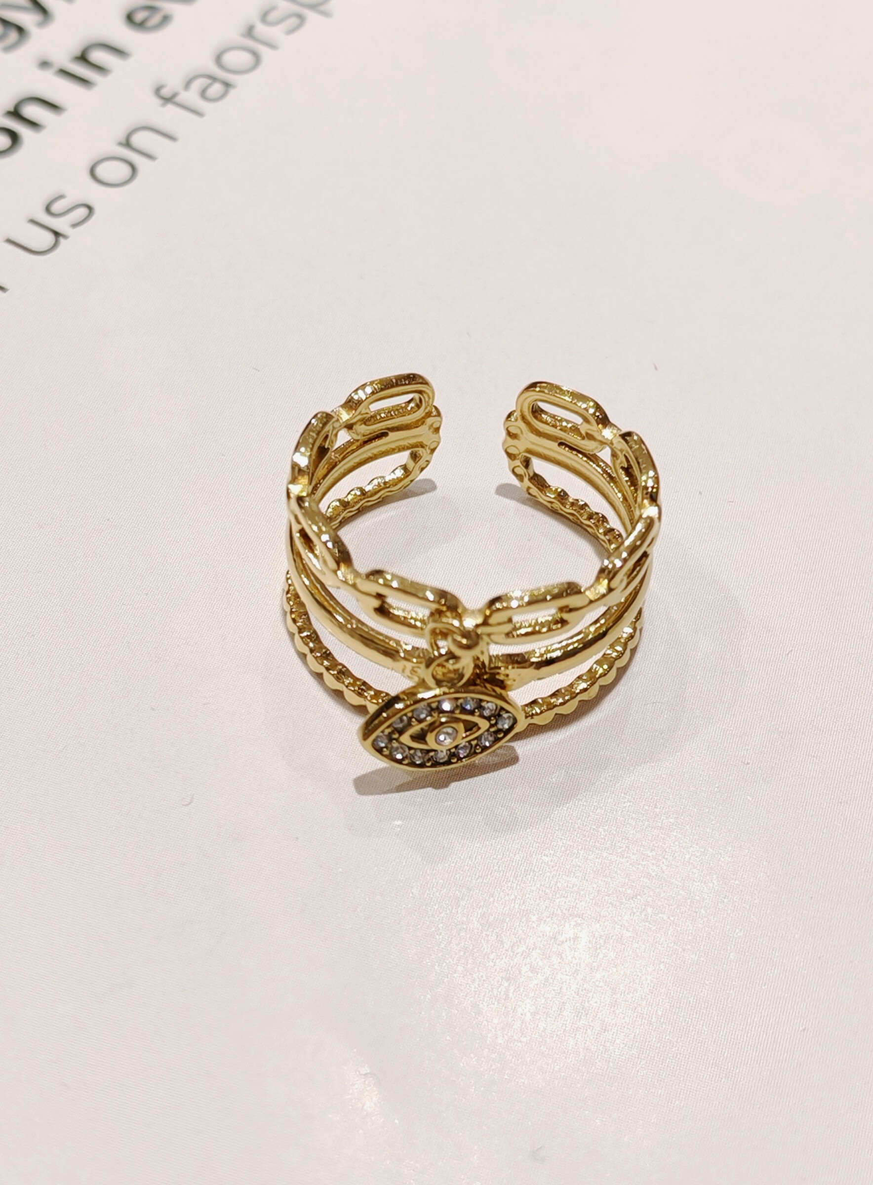 Wholesaler An'gel - Adjustable stainless steel ring