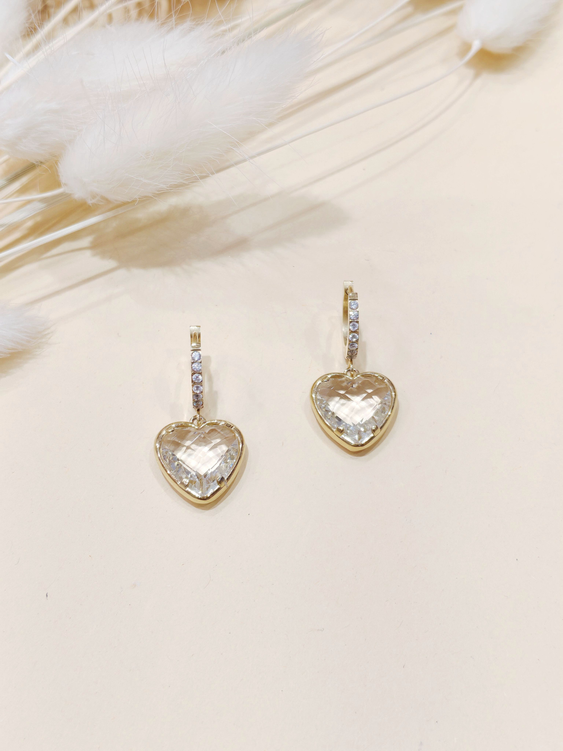 Grossiste An'gel - Boucles d'oreilles acier inoxydable E548
