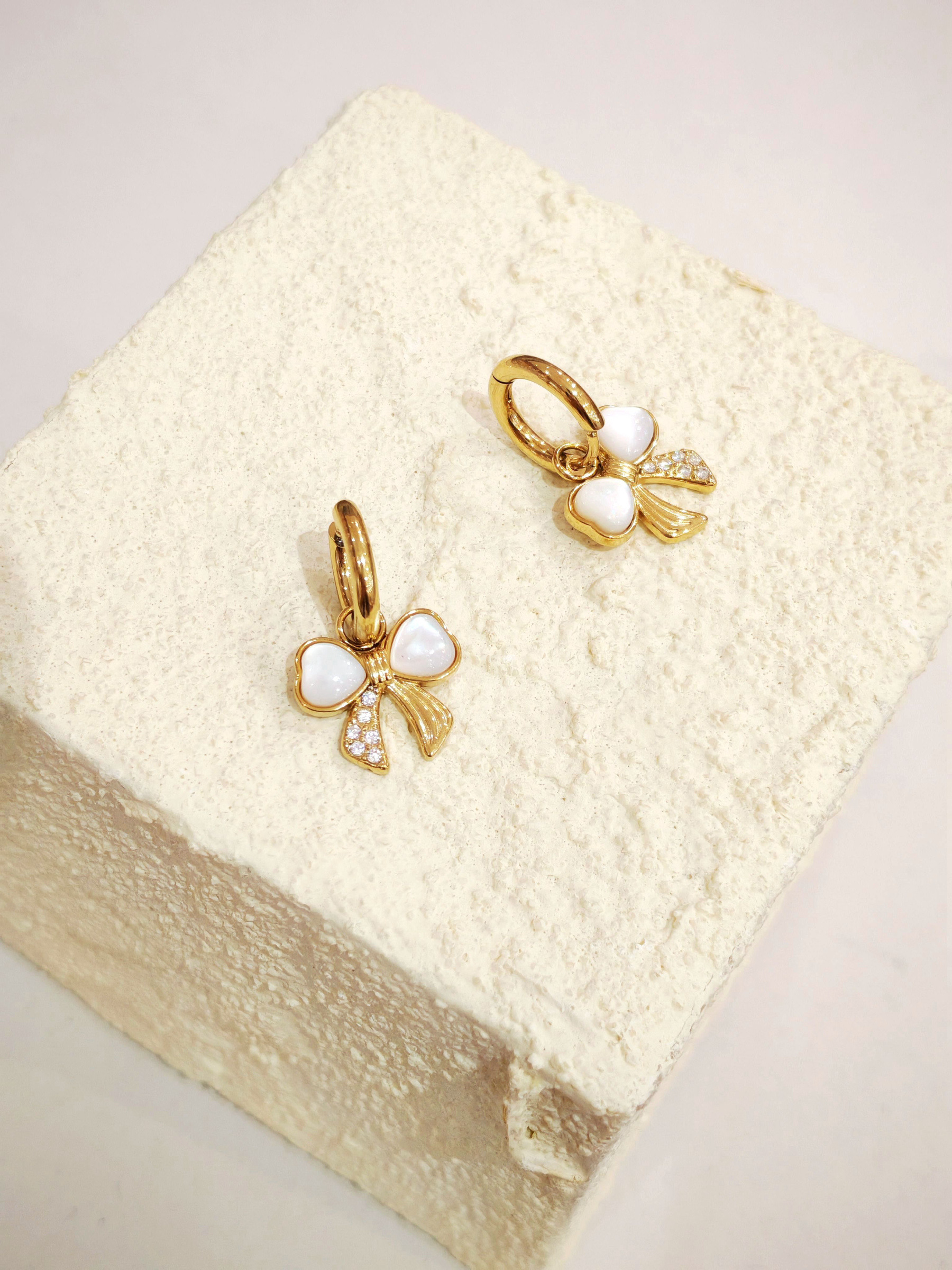 Wholesaler An'gel - Stainless Steel Earrings E602