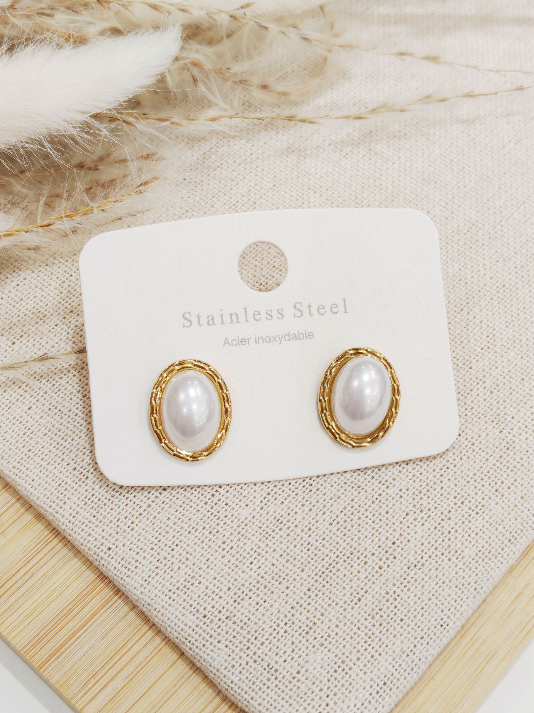 Mayorista An'gel - Pendientes de acero inoxidable E587