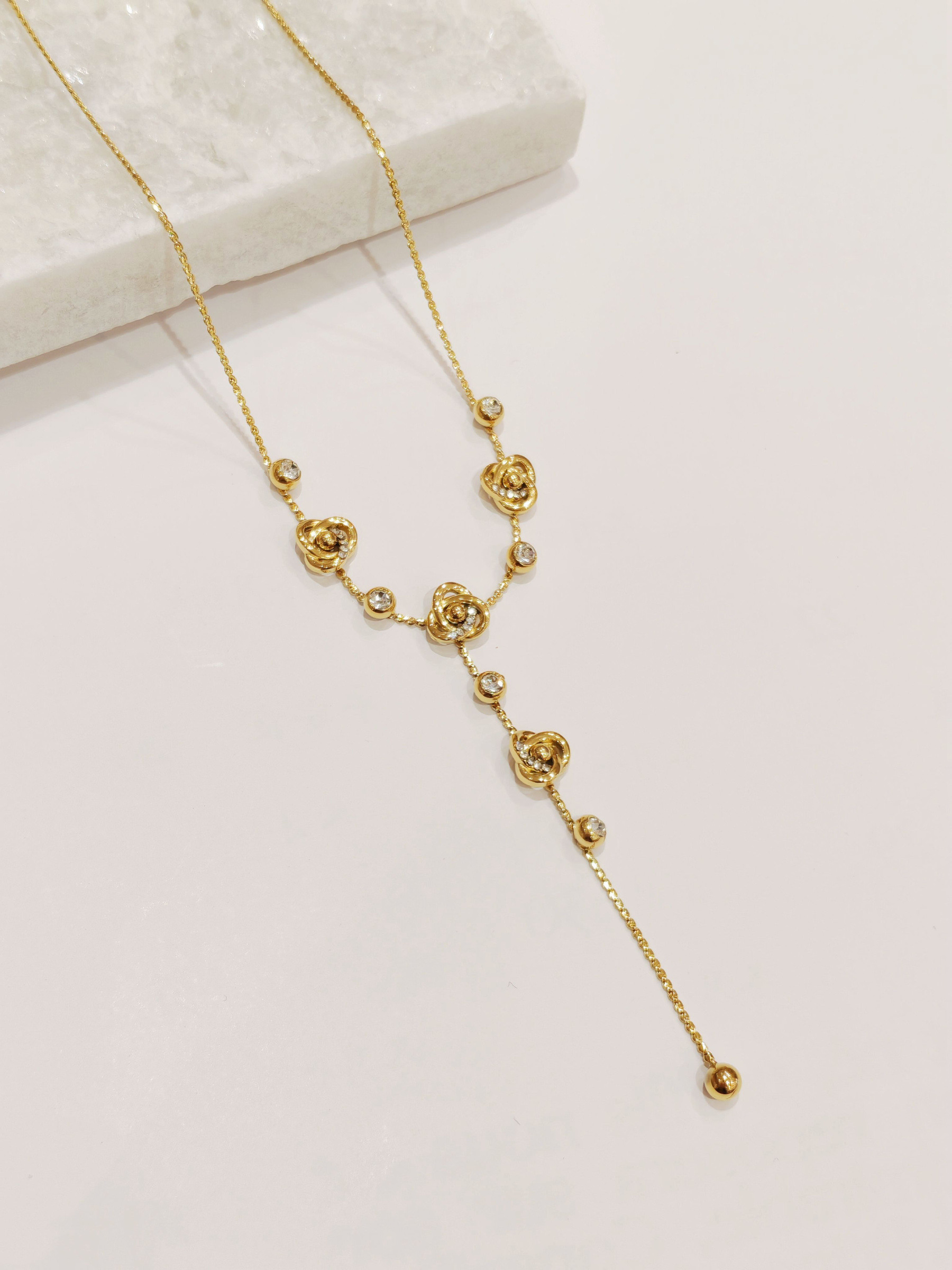 Wholesaler An'gel - Stainless Steel Necklace N461