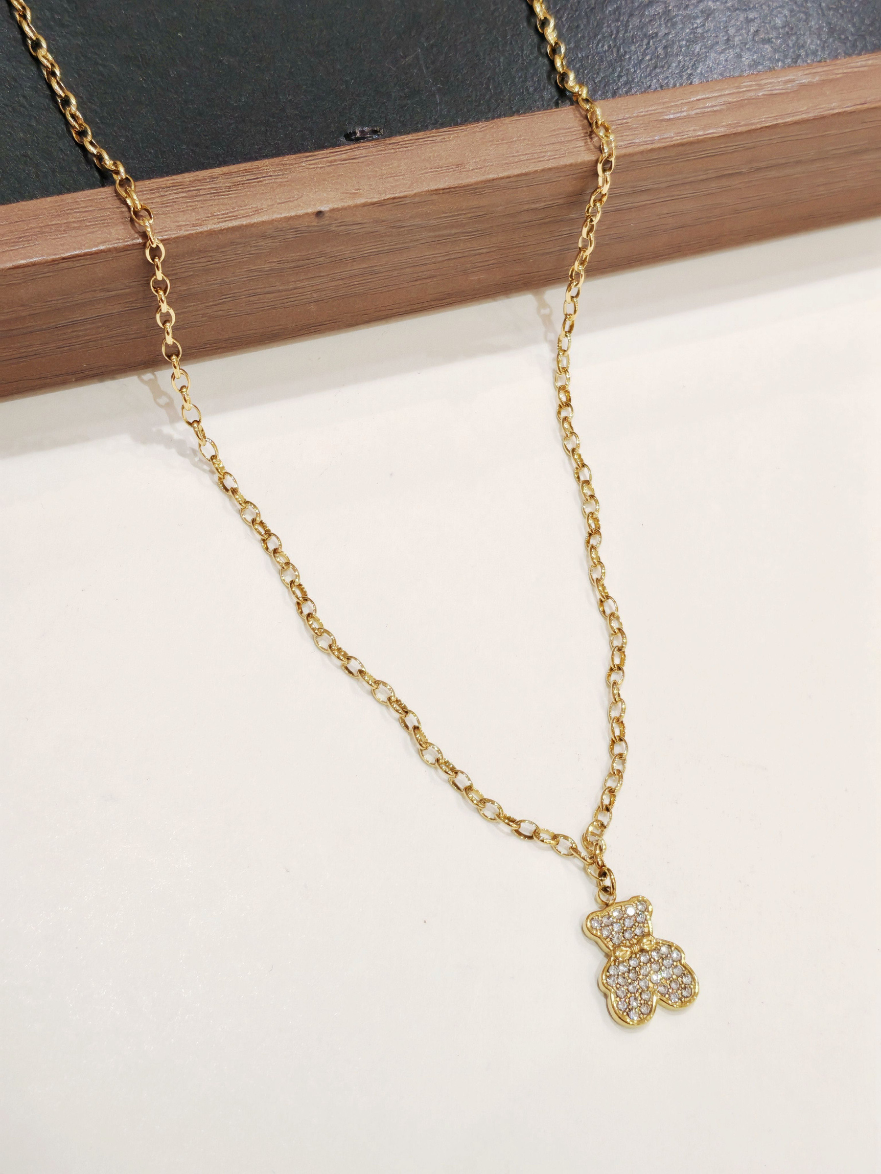 Wholesaler An'gel - Stainless Steel Necklace N456